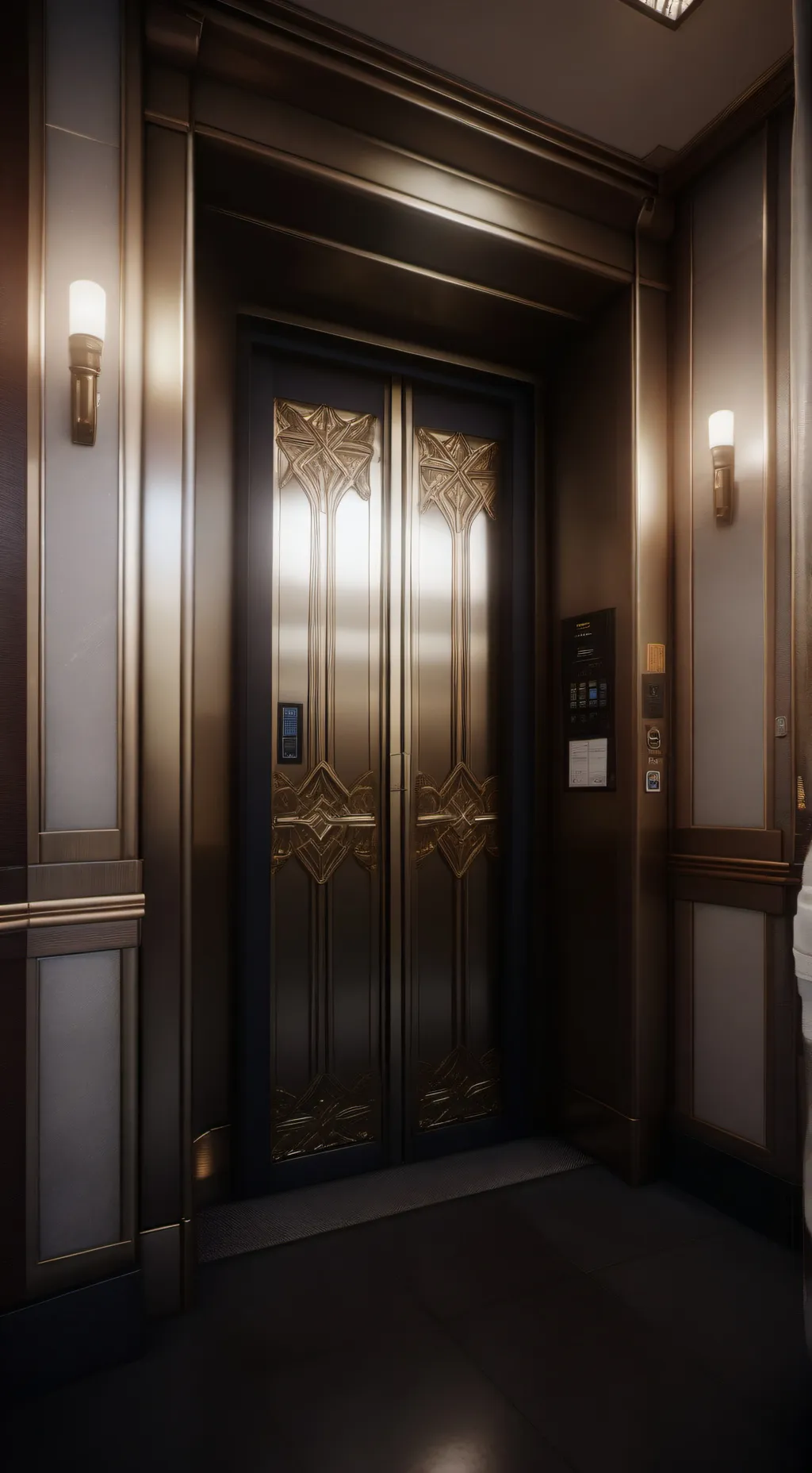 ai character: Greg the elevator background