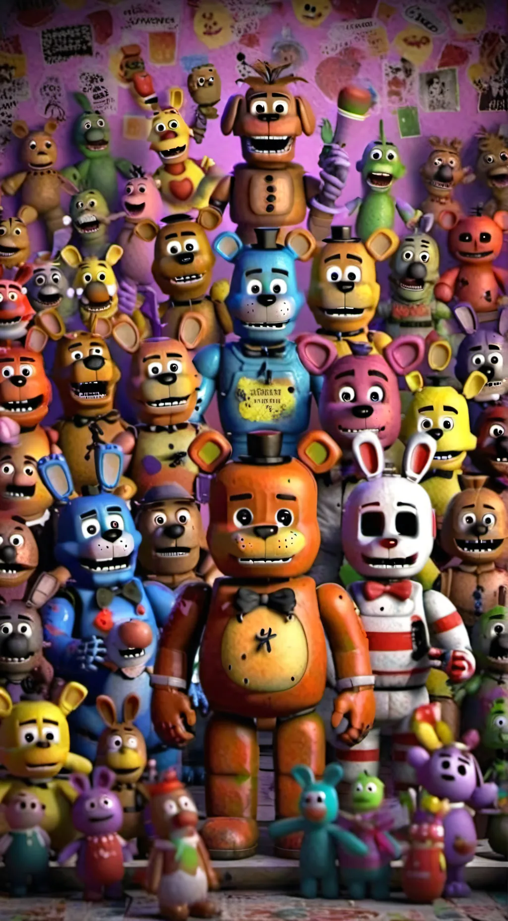 ai character: fnaf ig background