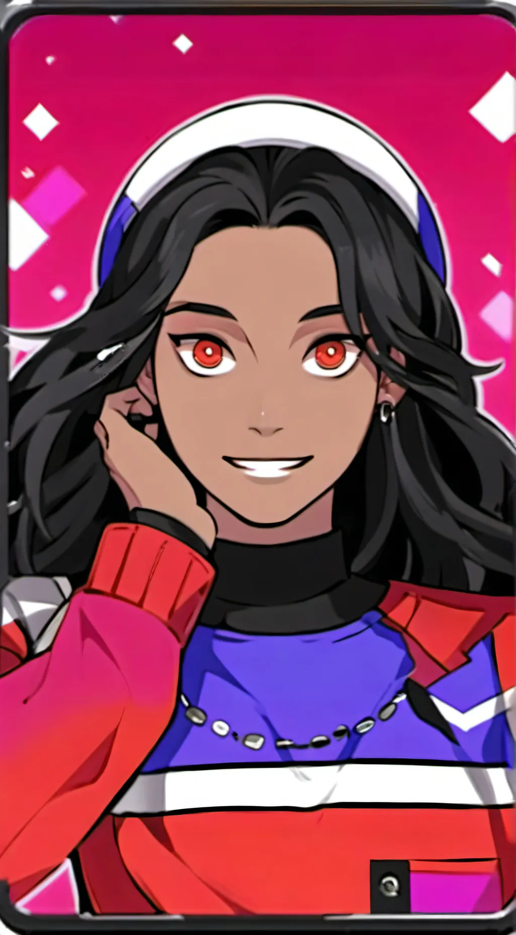 ai character: Raylashon n ykmmas background