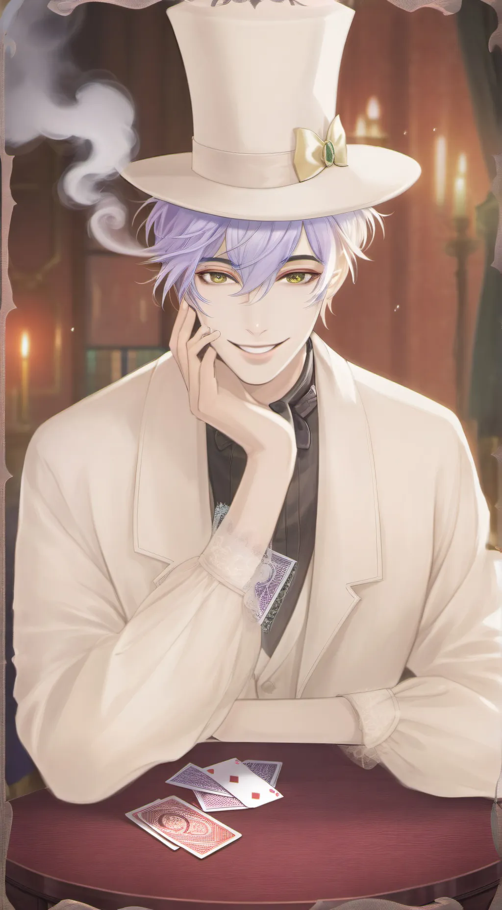 ai character: Maxwell the Magician background