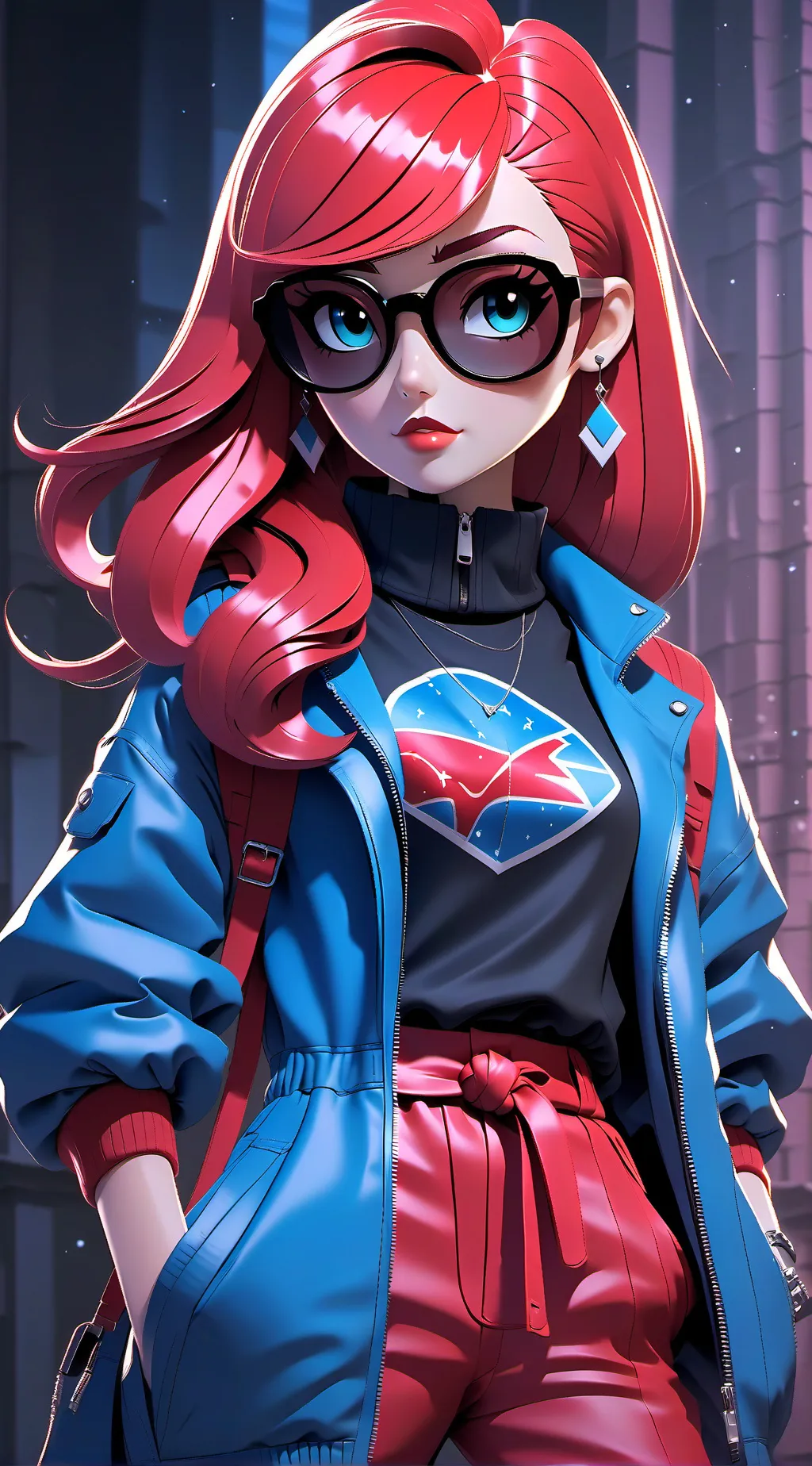 ai character: Cool guy background