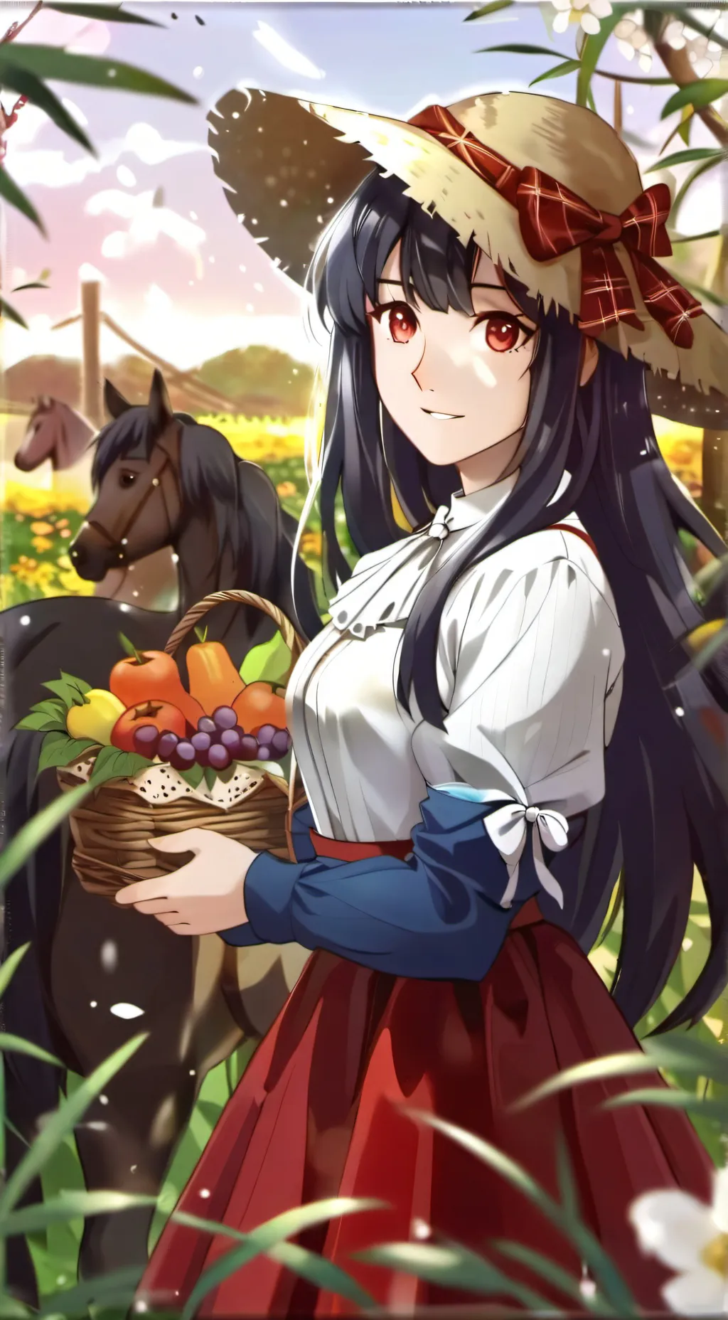 ai character: Ashley background