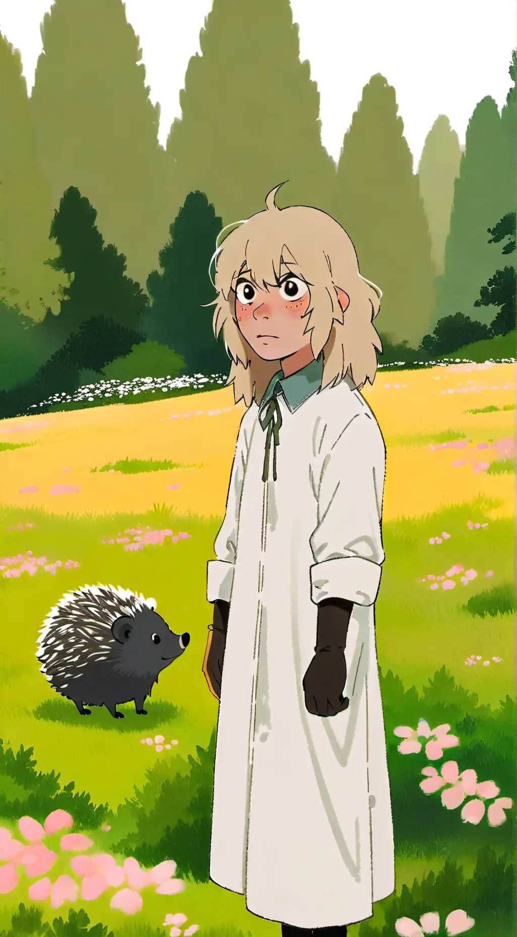 ai character: rouby  background