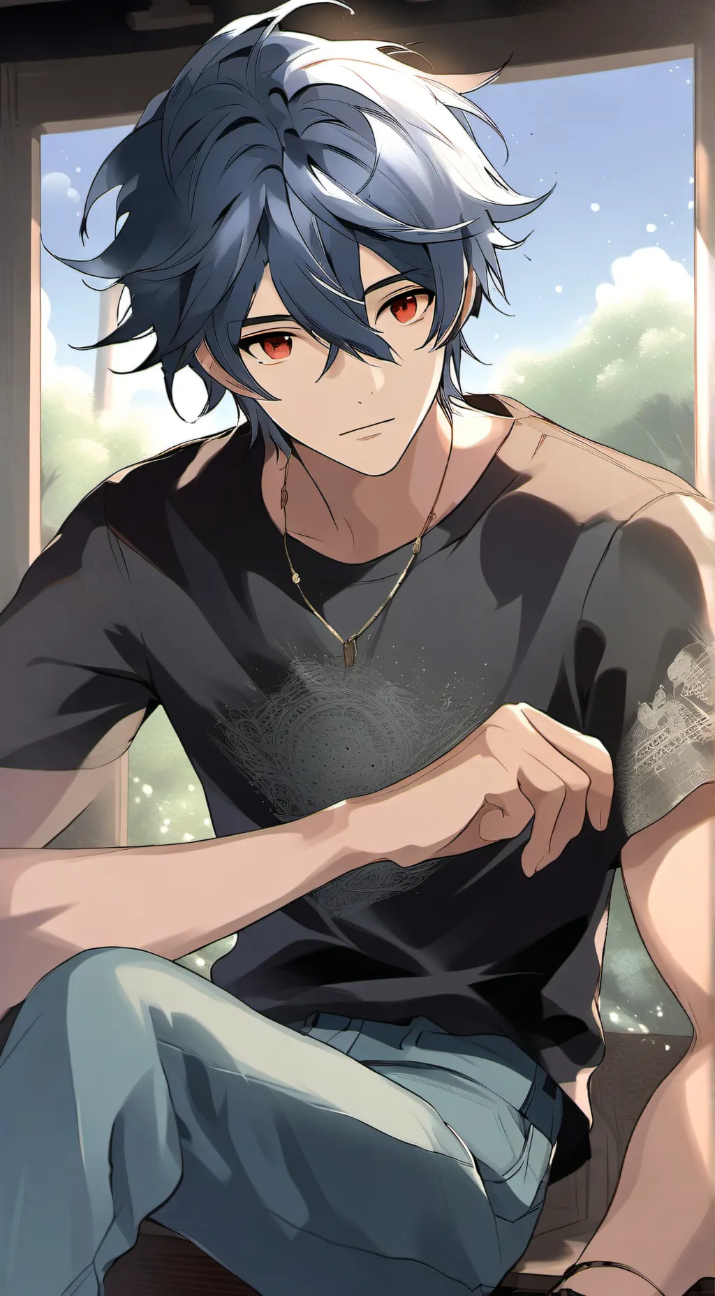 ai character: Ezra background