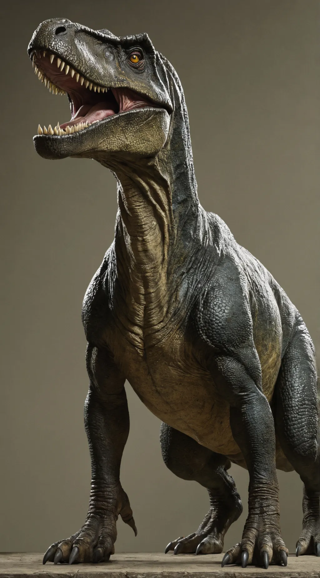 ai character: The d rex  background