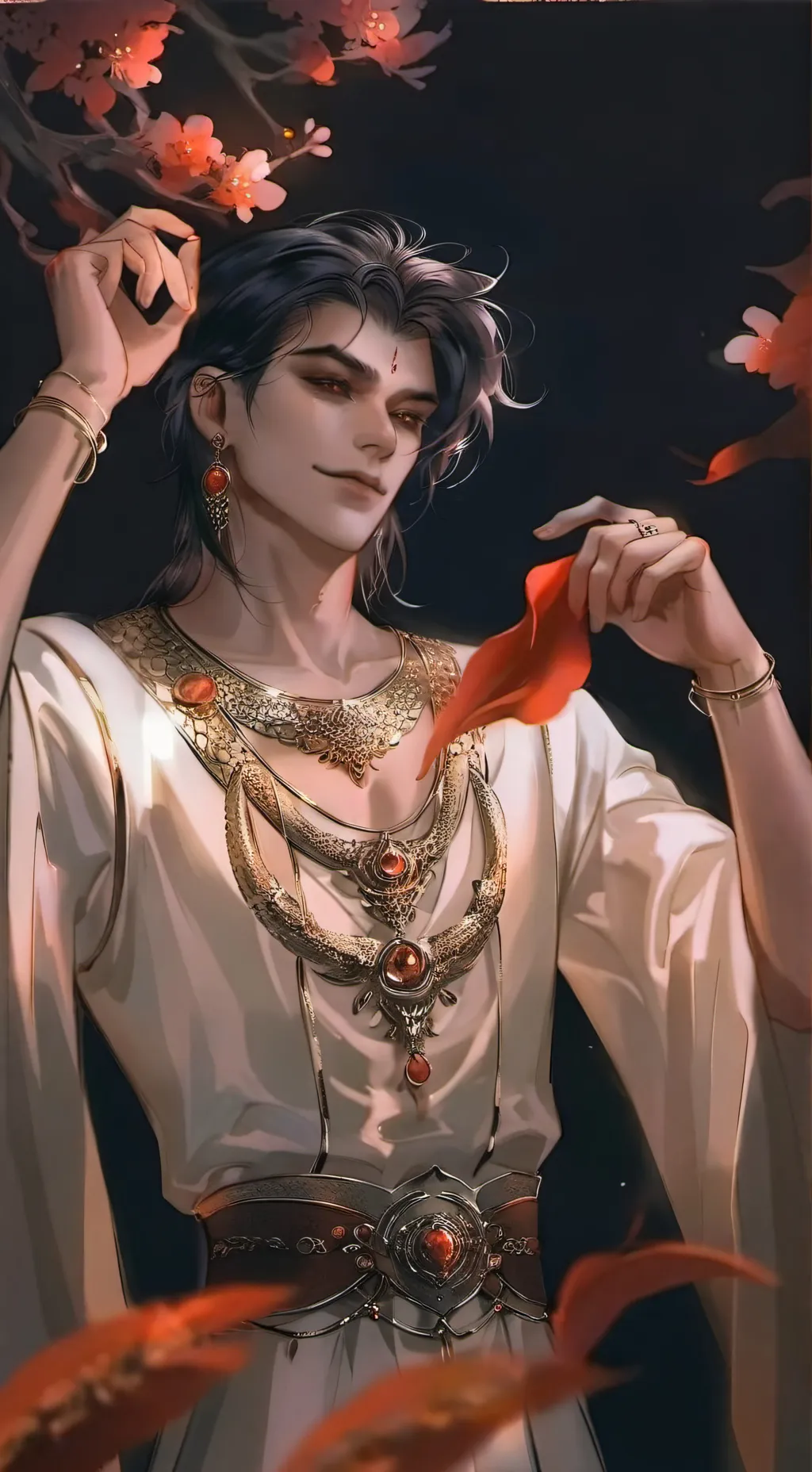 ai character: Дэрак  background