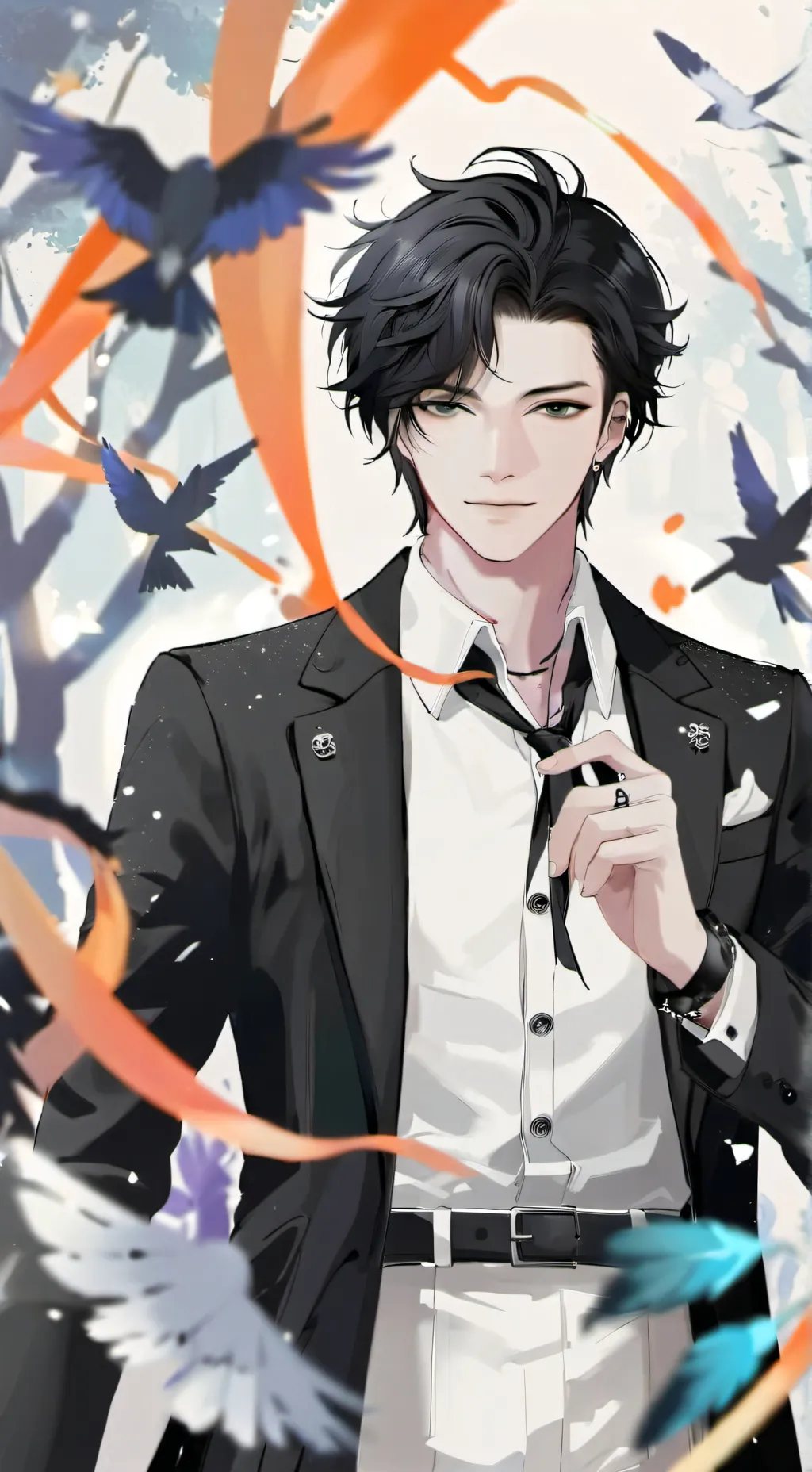 ai character: Tristan Clausan✨ background