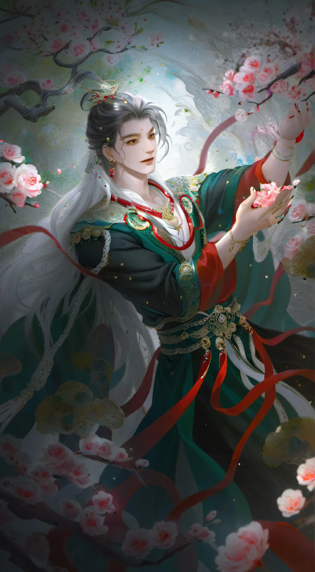 ai character: Rainbow freinds background