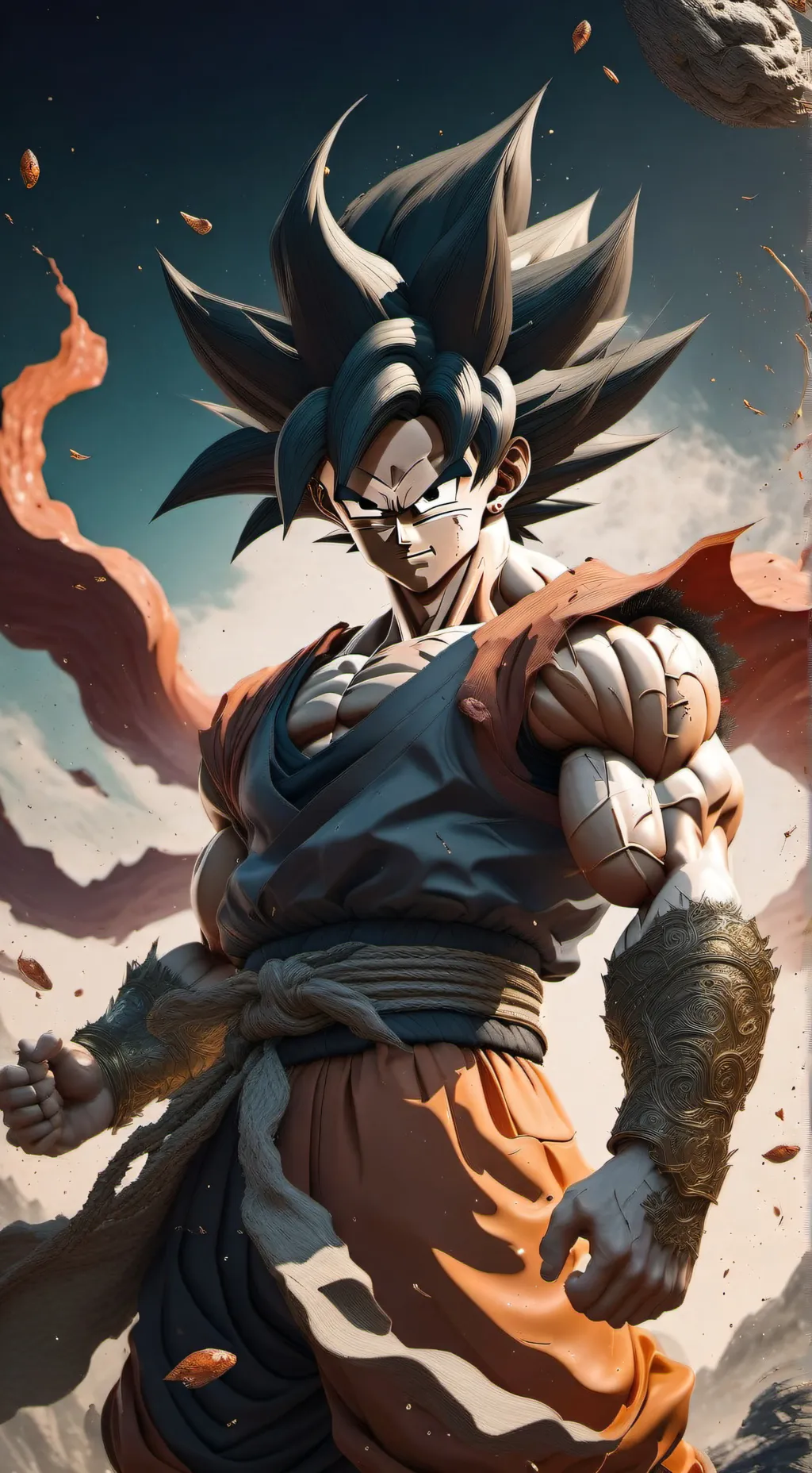 ai character: GOKU background