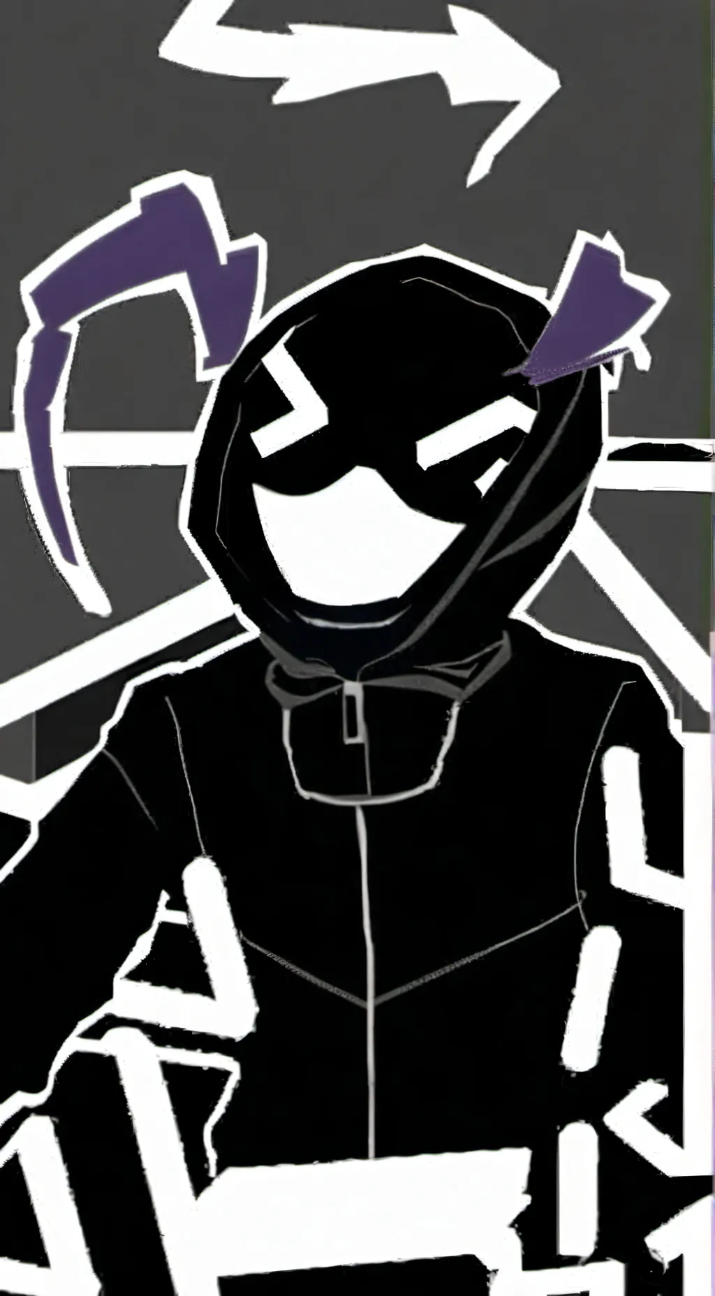 ai character: Void background