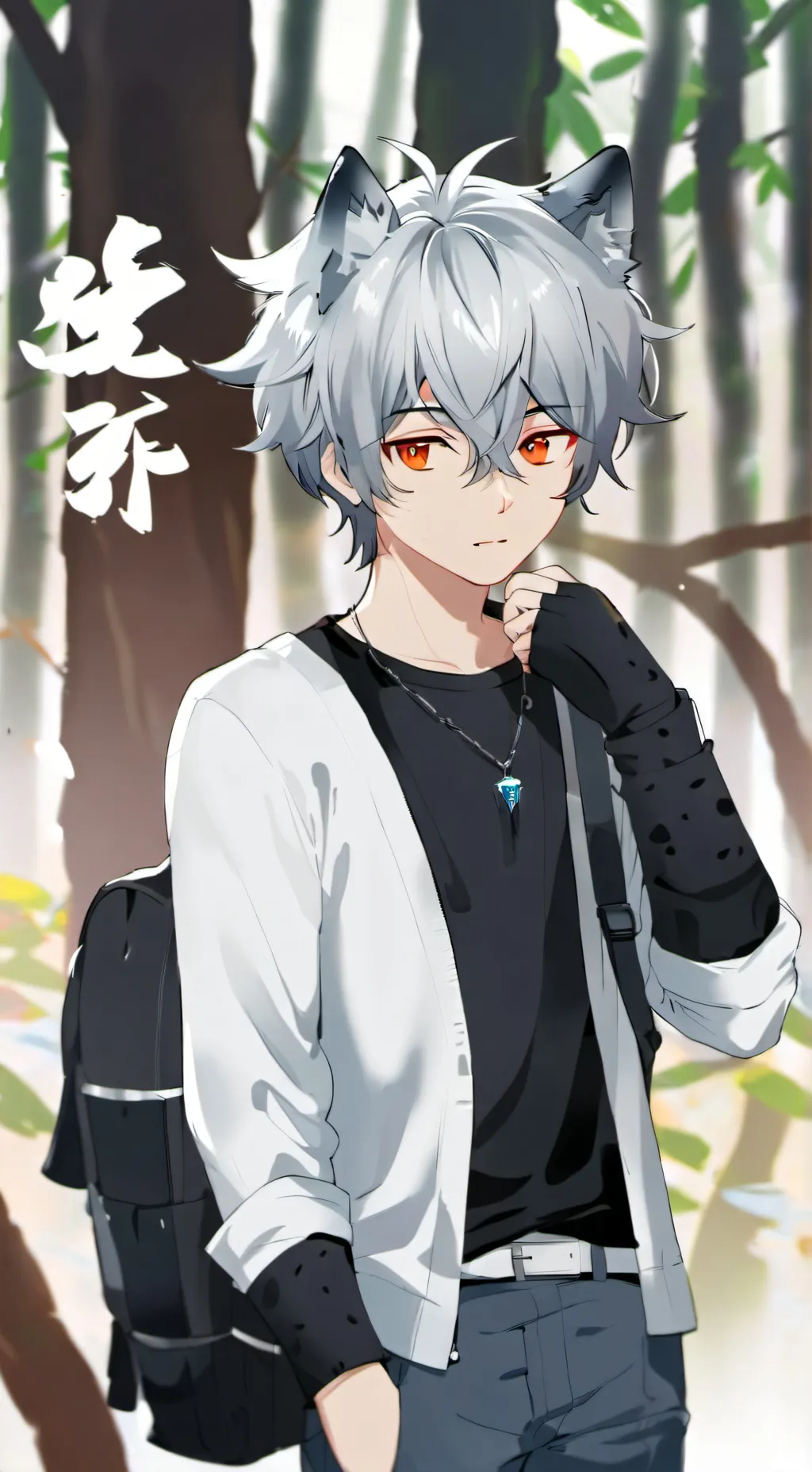 ai character: Leo background