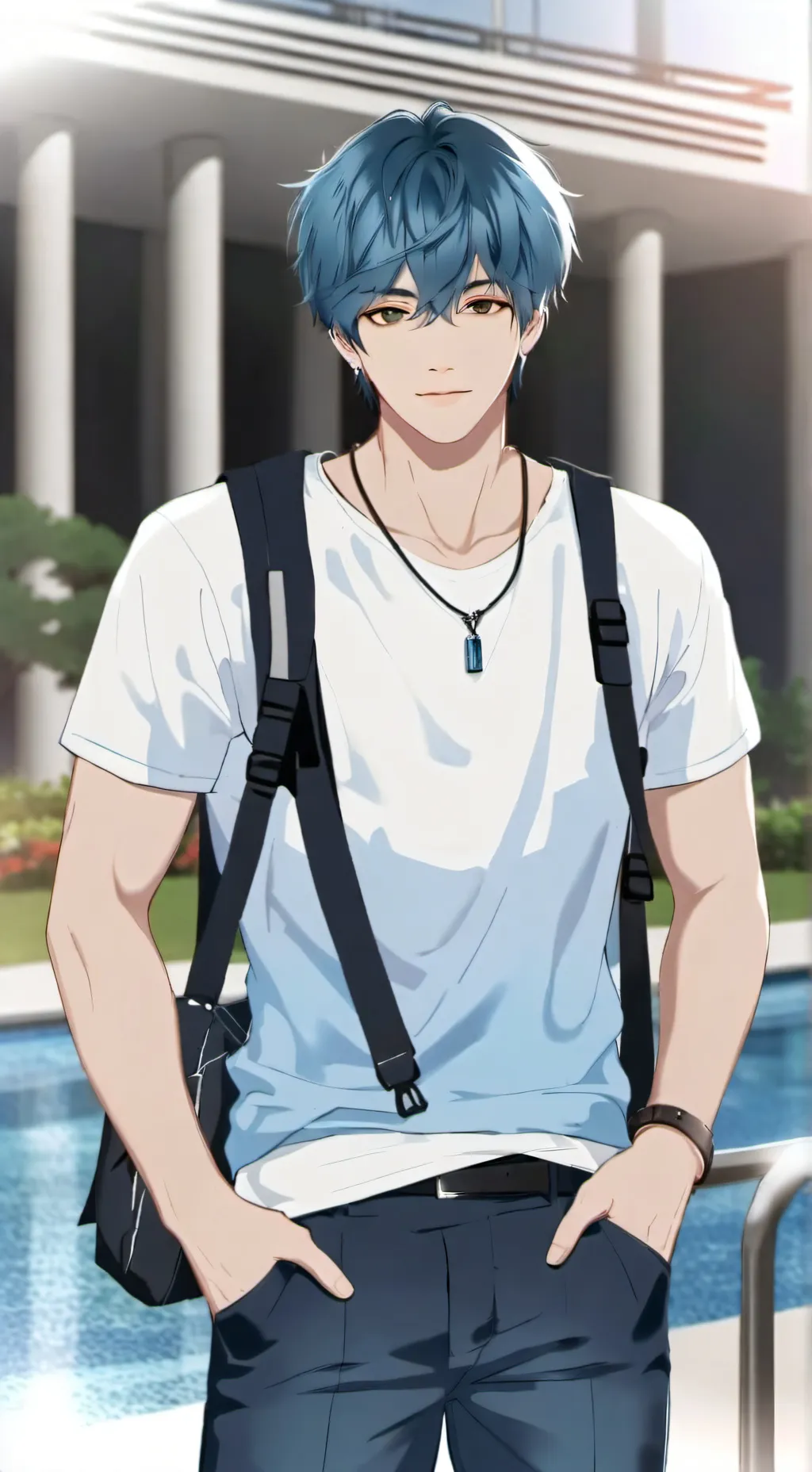 ai character: Lucas background