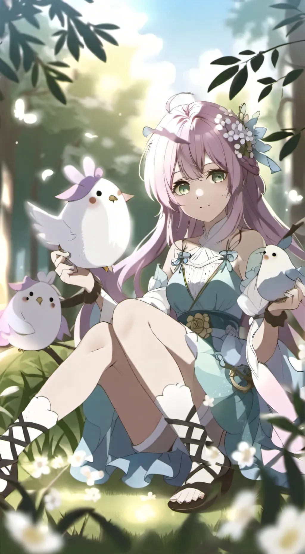 ai character: nina background