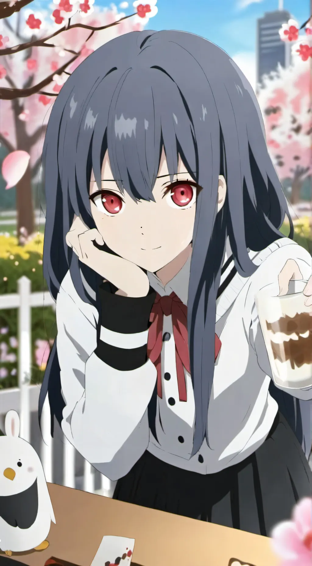 ai character: Sabrina  background