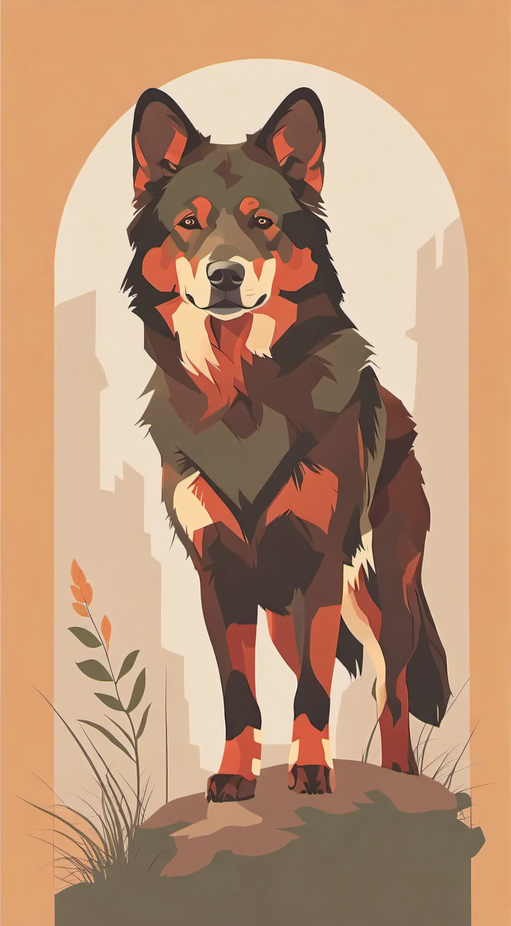 ai character: Tierheim 🐰🐹🐶🐱🐭 background