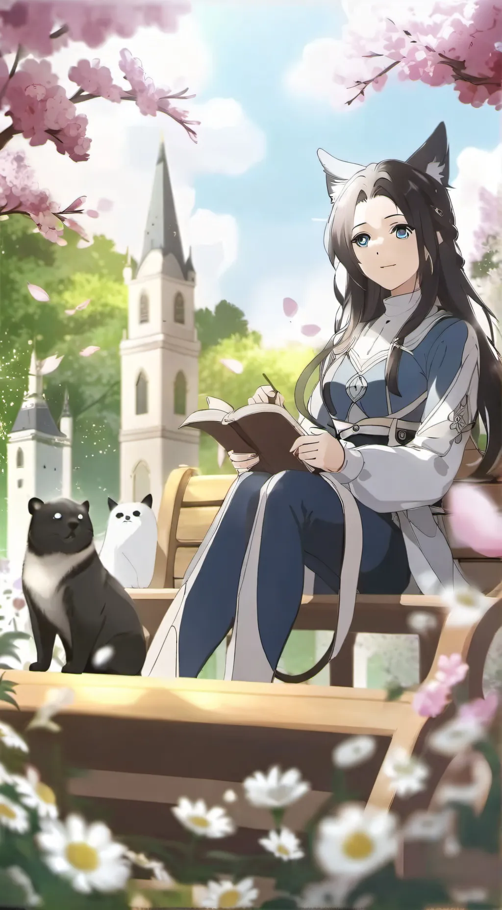 ai character: maman  background