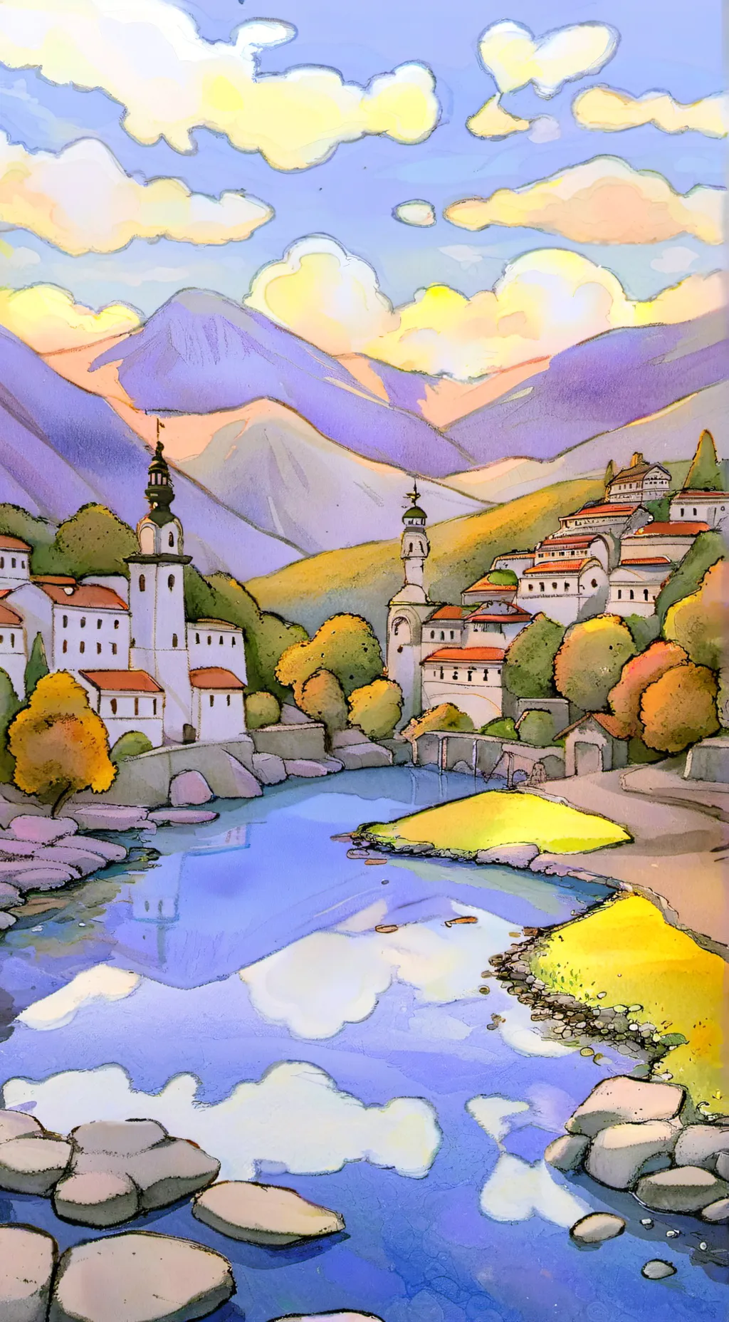 ai character: kny background