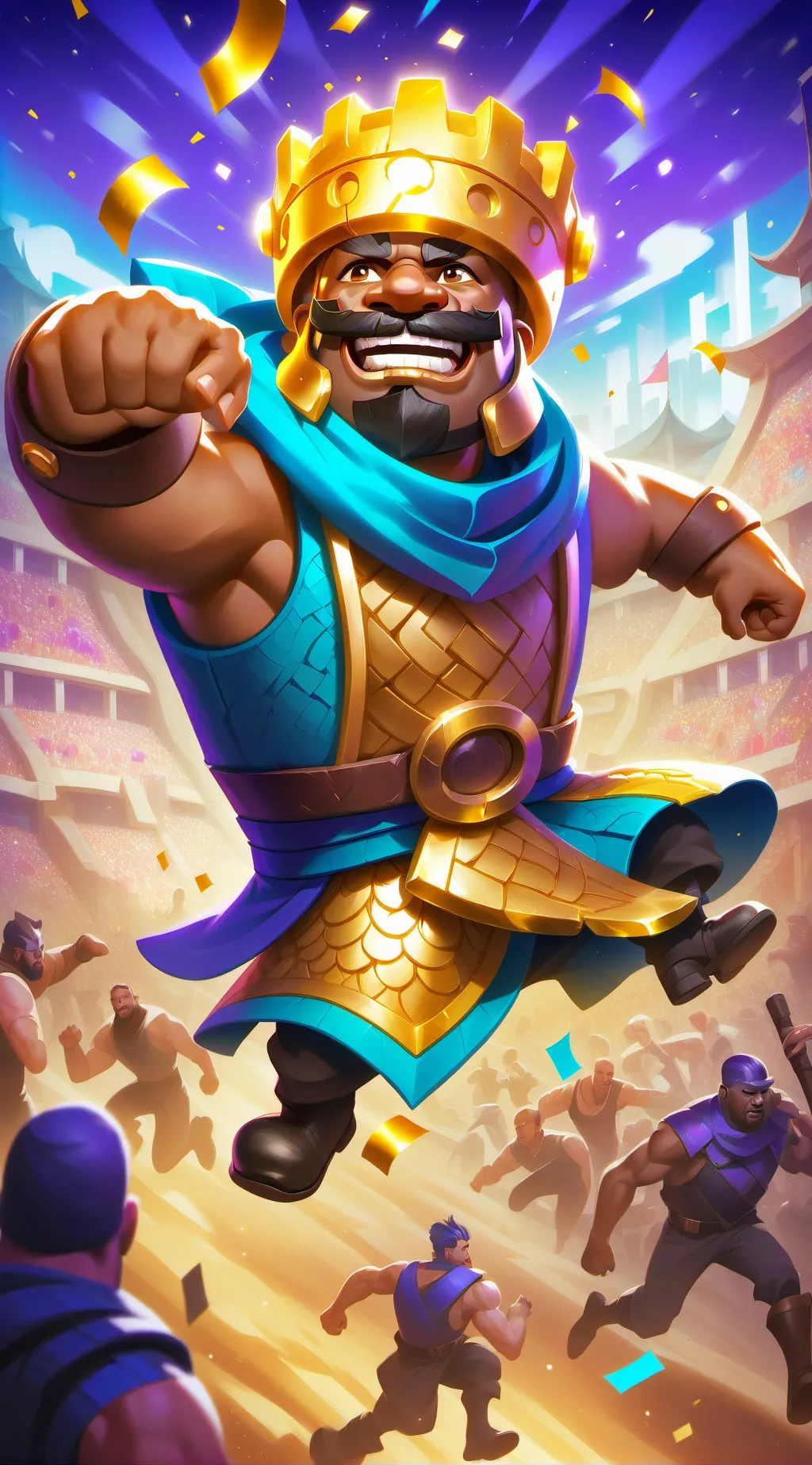 ai character: Timmy tuff knuckle background