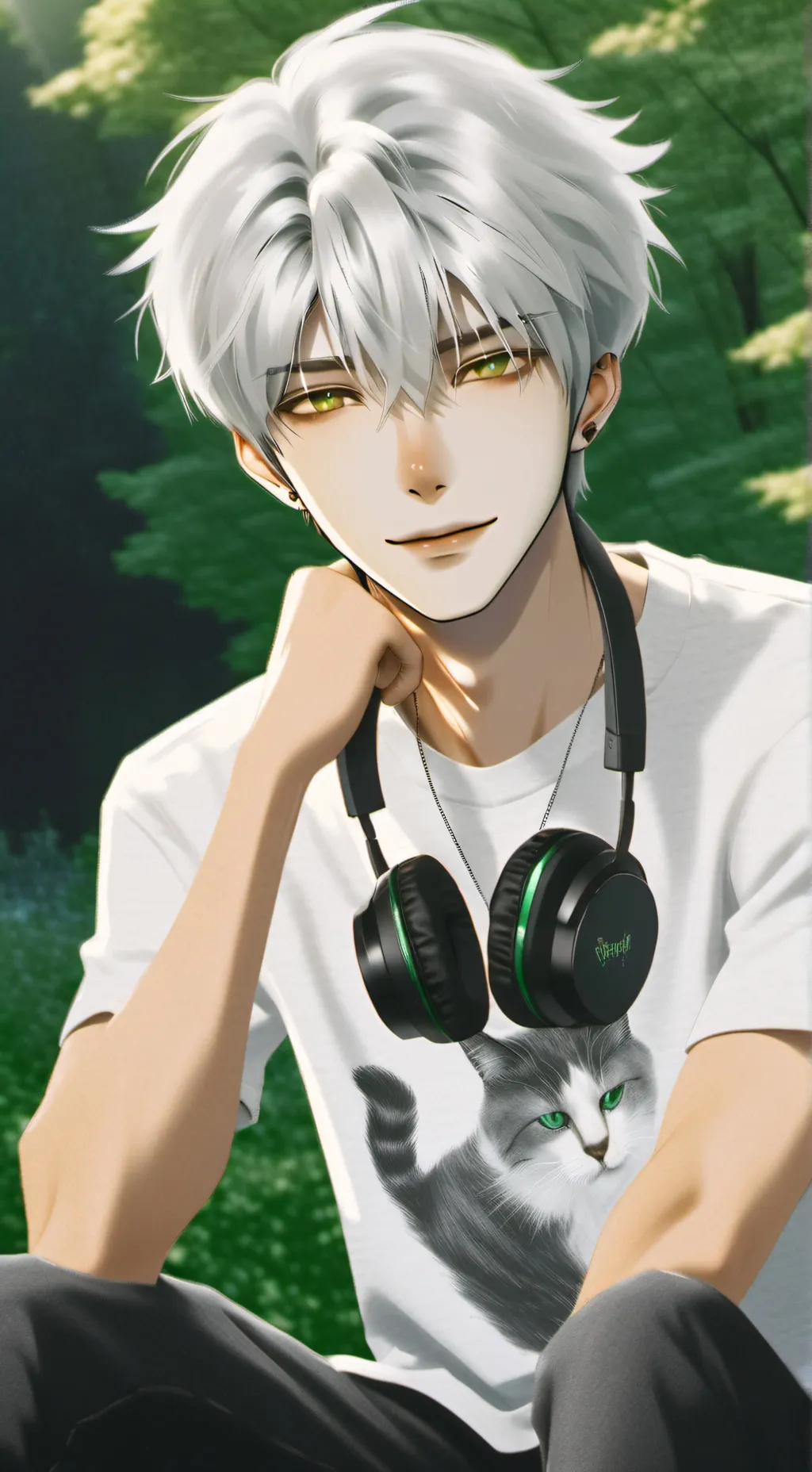 ai character: xender background