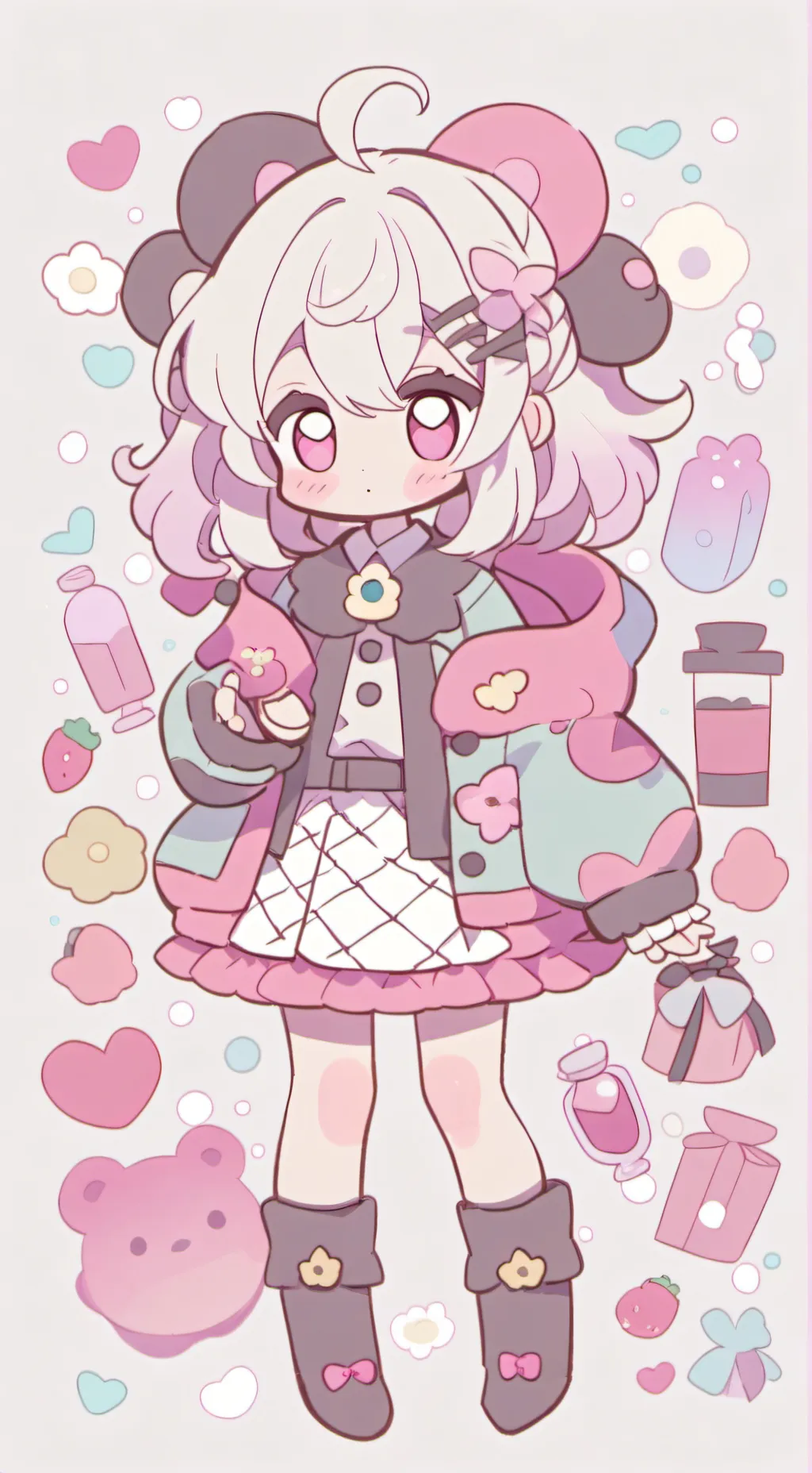 ai character: мила background