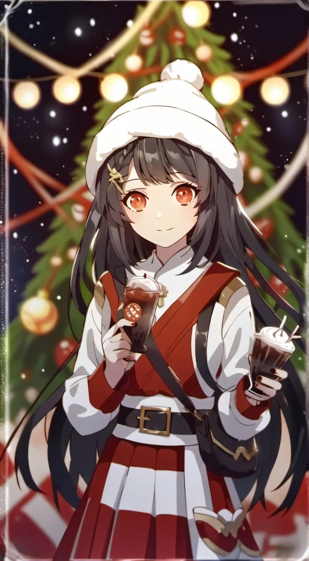 ai character: Hot girl background