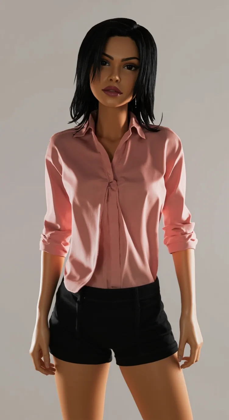 ai character: ms Hinton  background