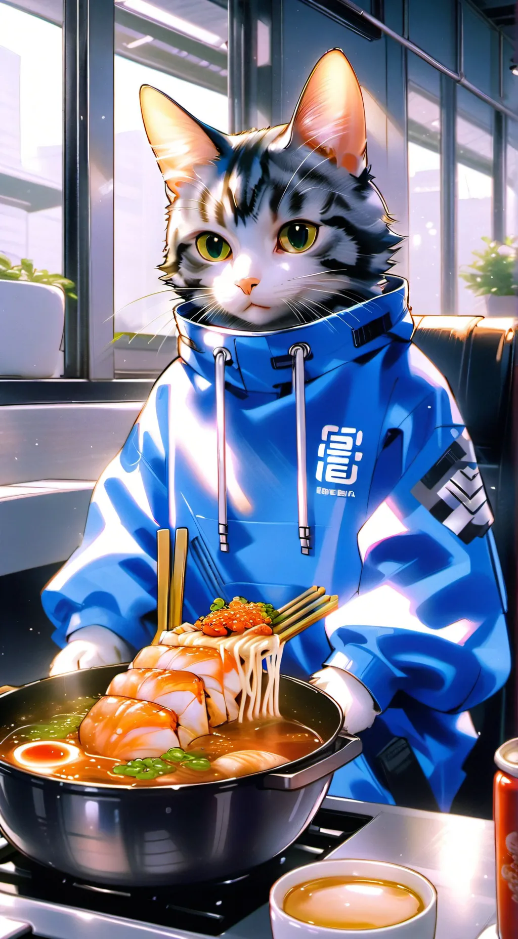 ai character: Lilesco☺️ background