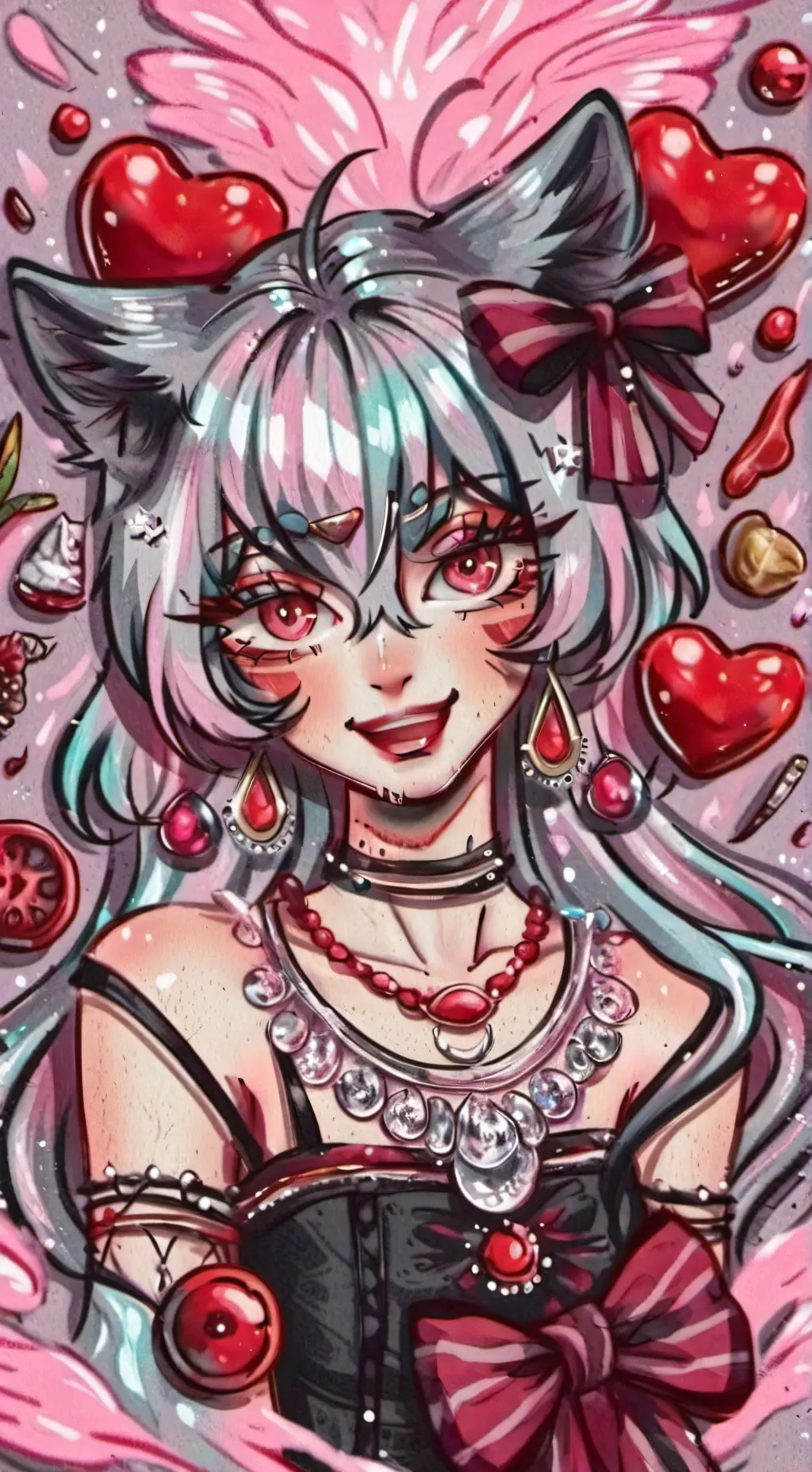 ai character: tu gatita background