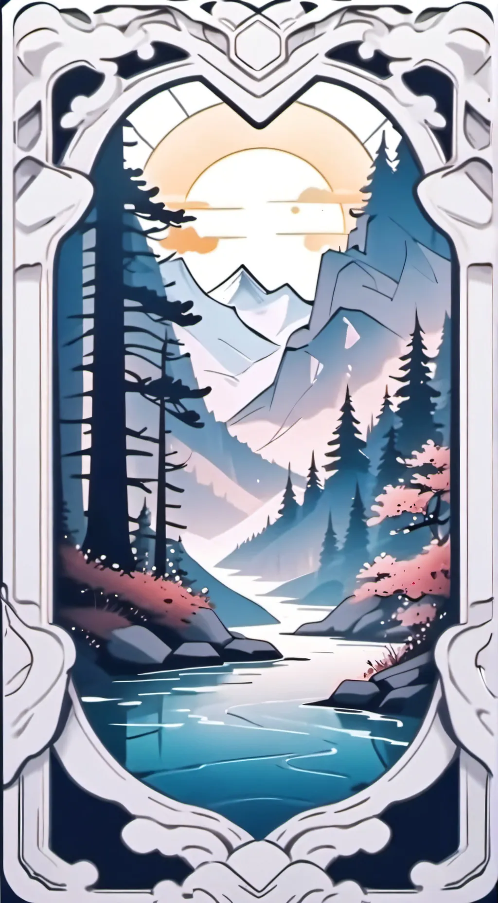 ai character: ★ La máquina ★ background