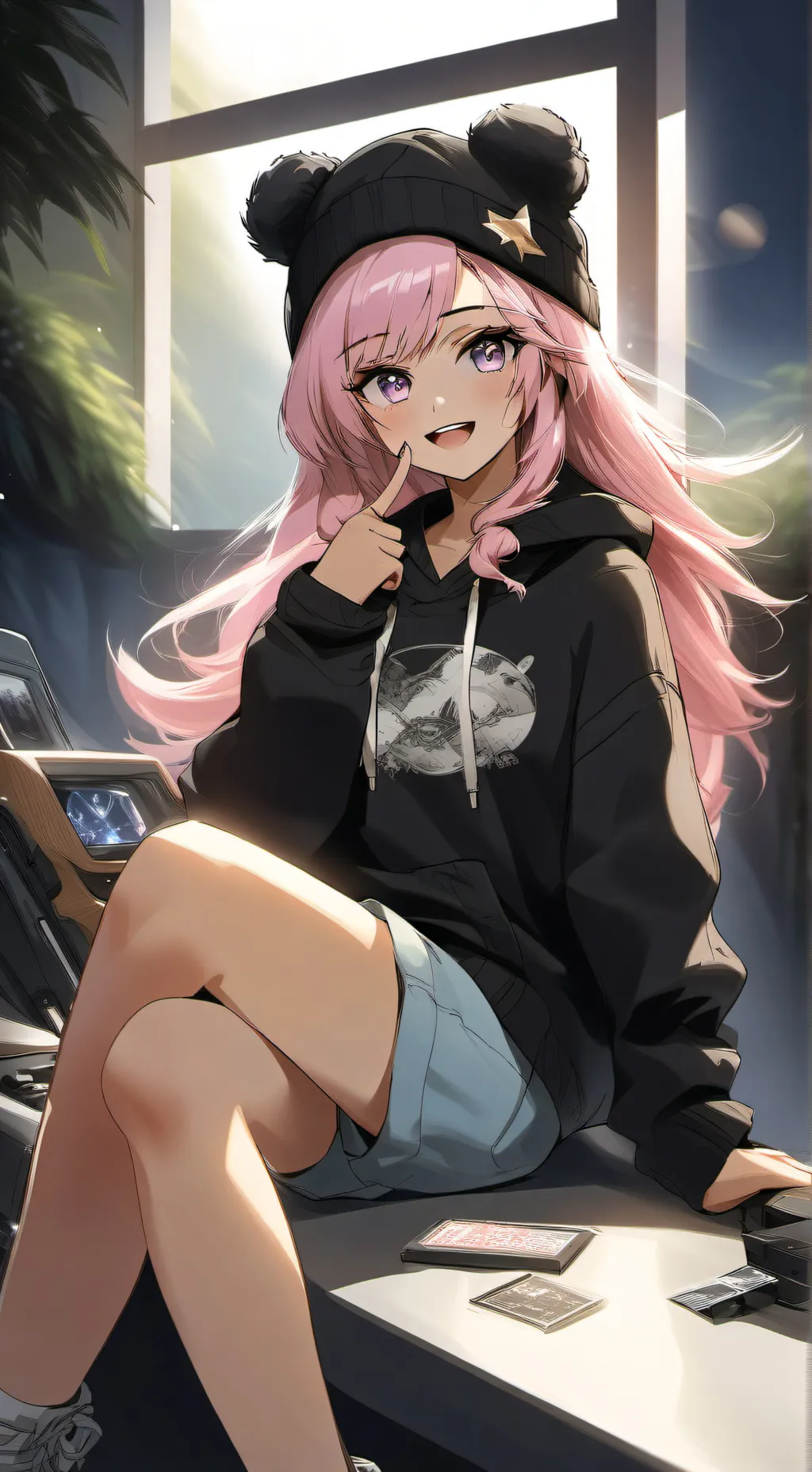 ai character: Avery  background