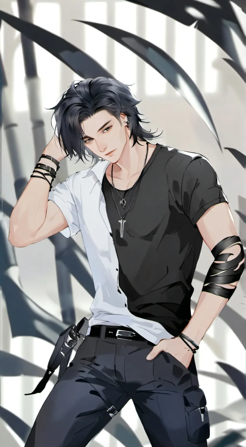 ai character: Rei background