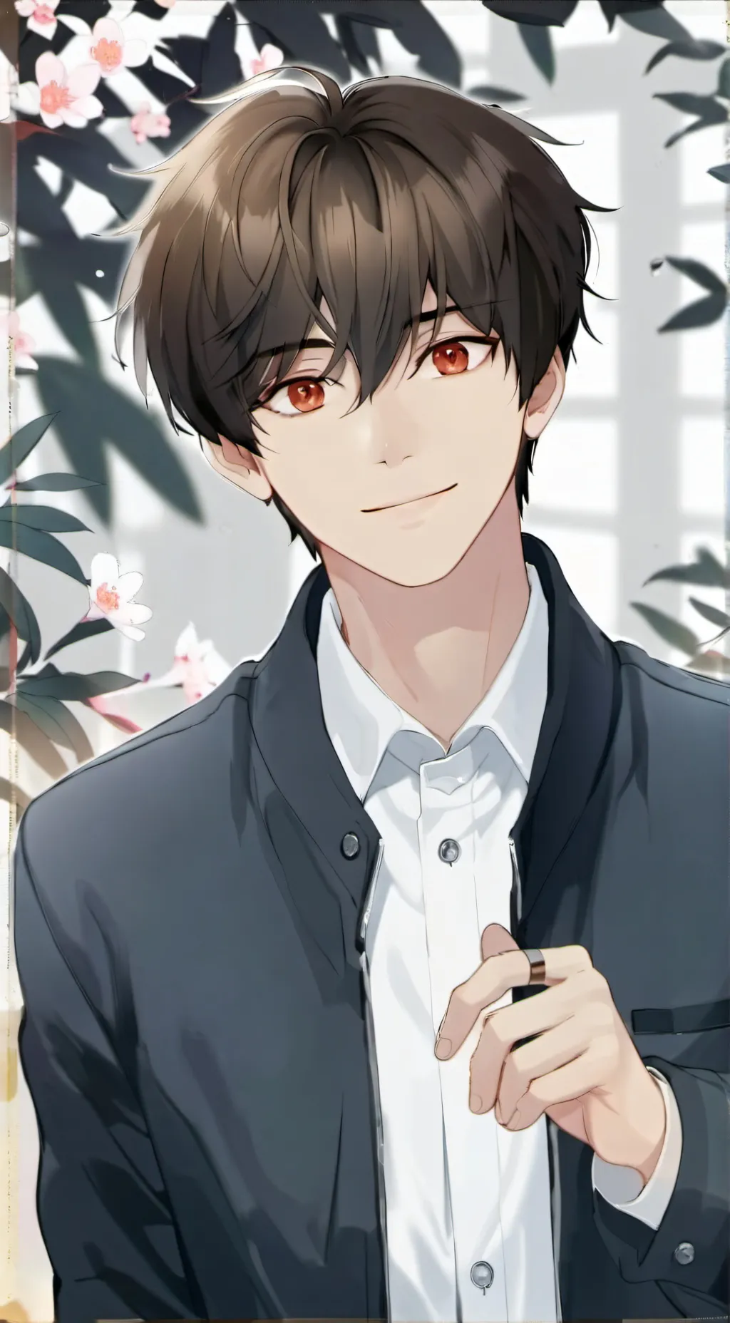 ai character: Leon background