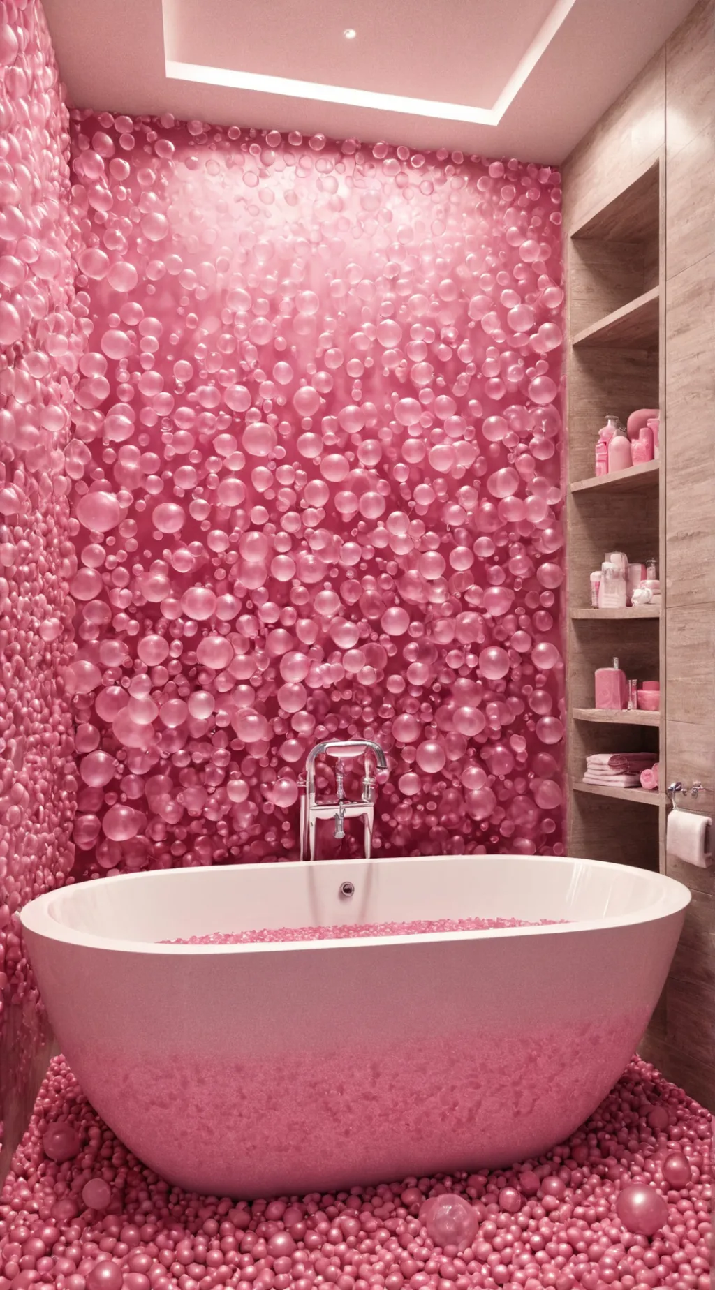 Talkie AI - Chat with Pink bathroom 