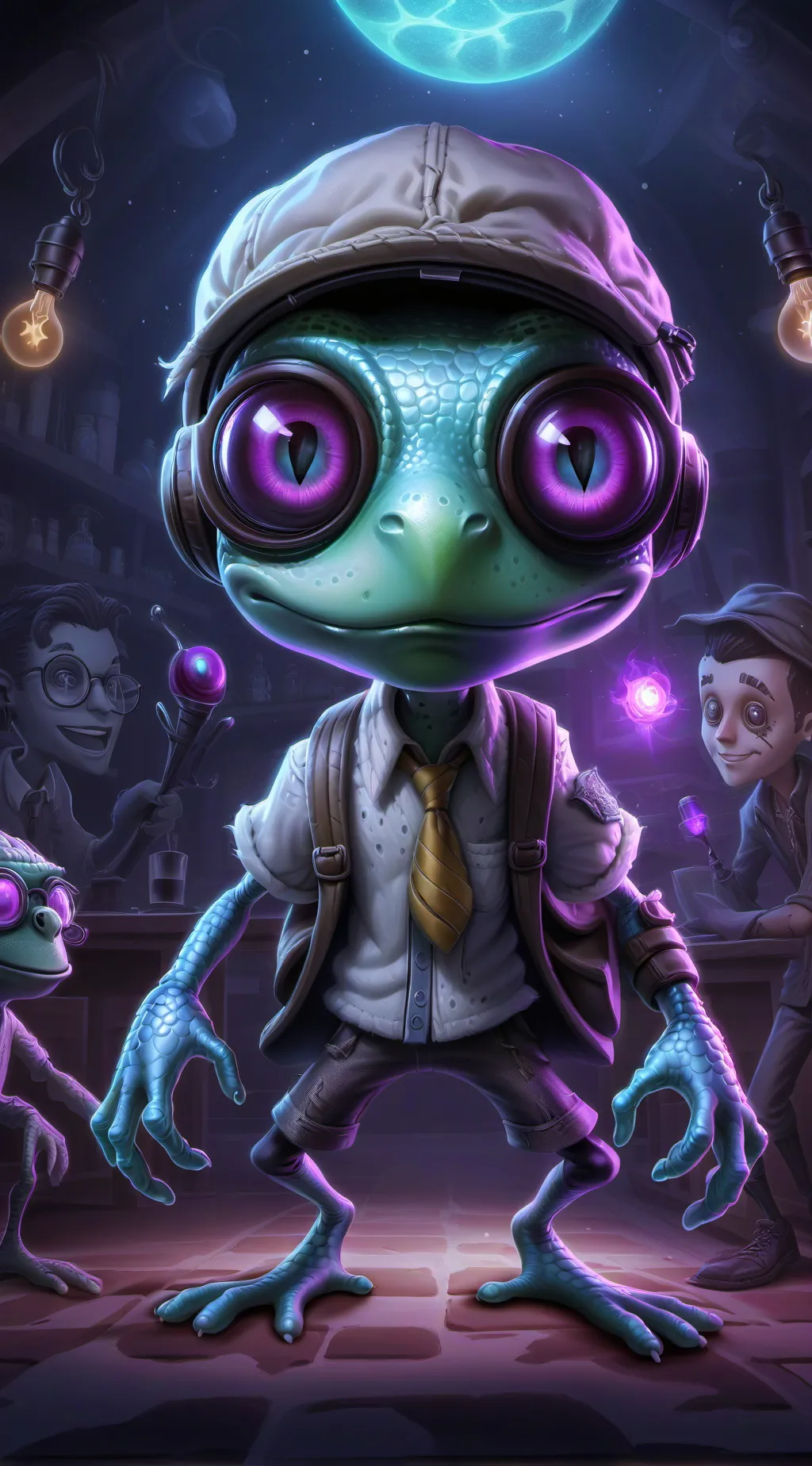 ai character: Glorp background