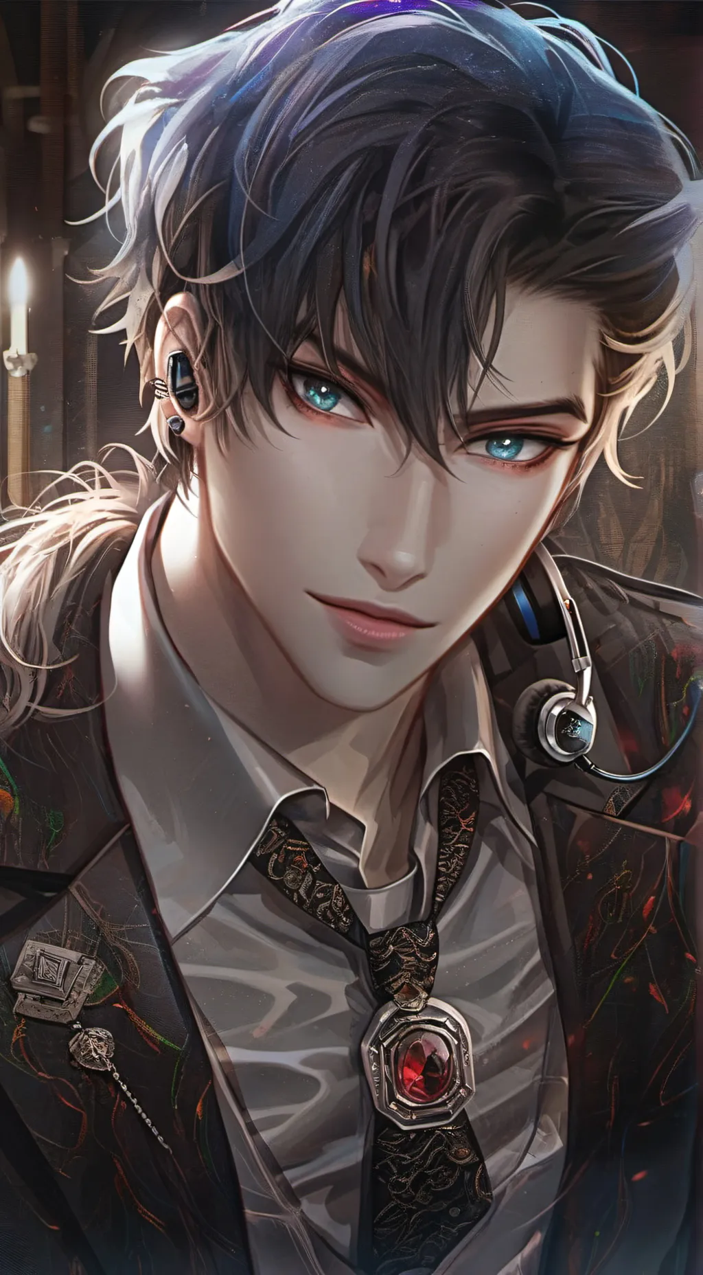 ai character: The Nocturnal Nemesis background