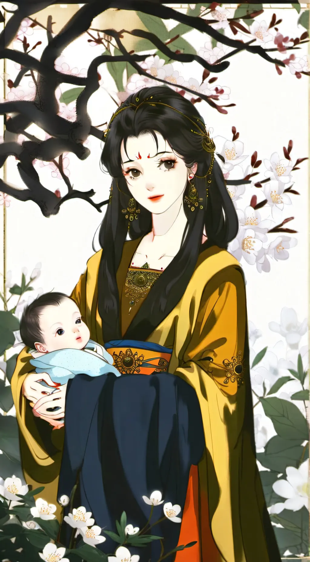 ai character: favorite mom background