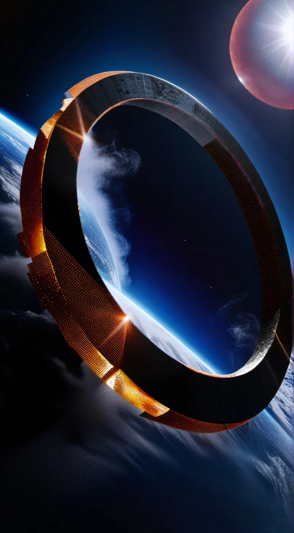 ai character: eclipse solar background