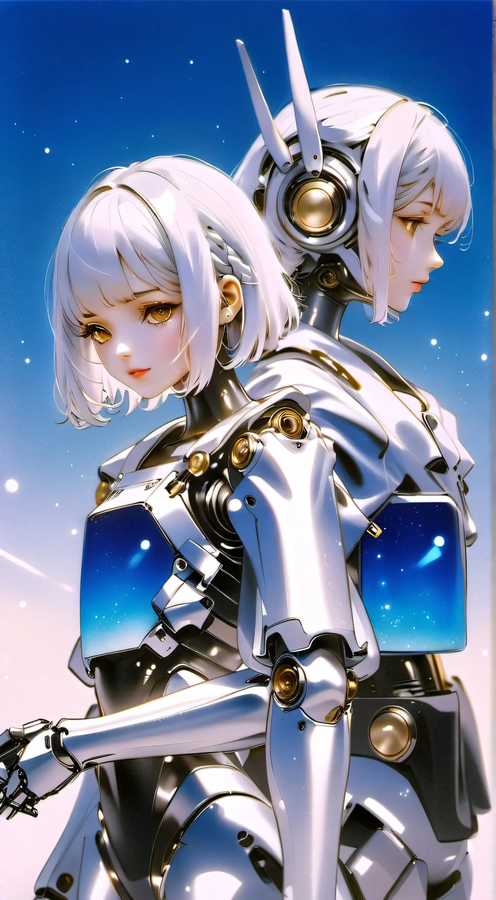 ai character: MD X IC background