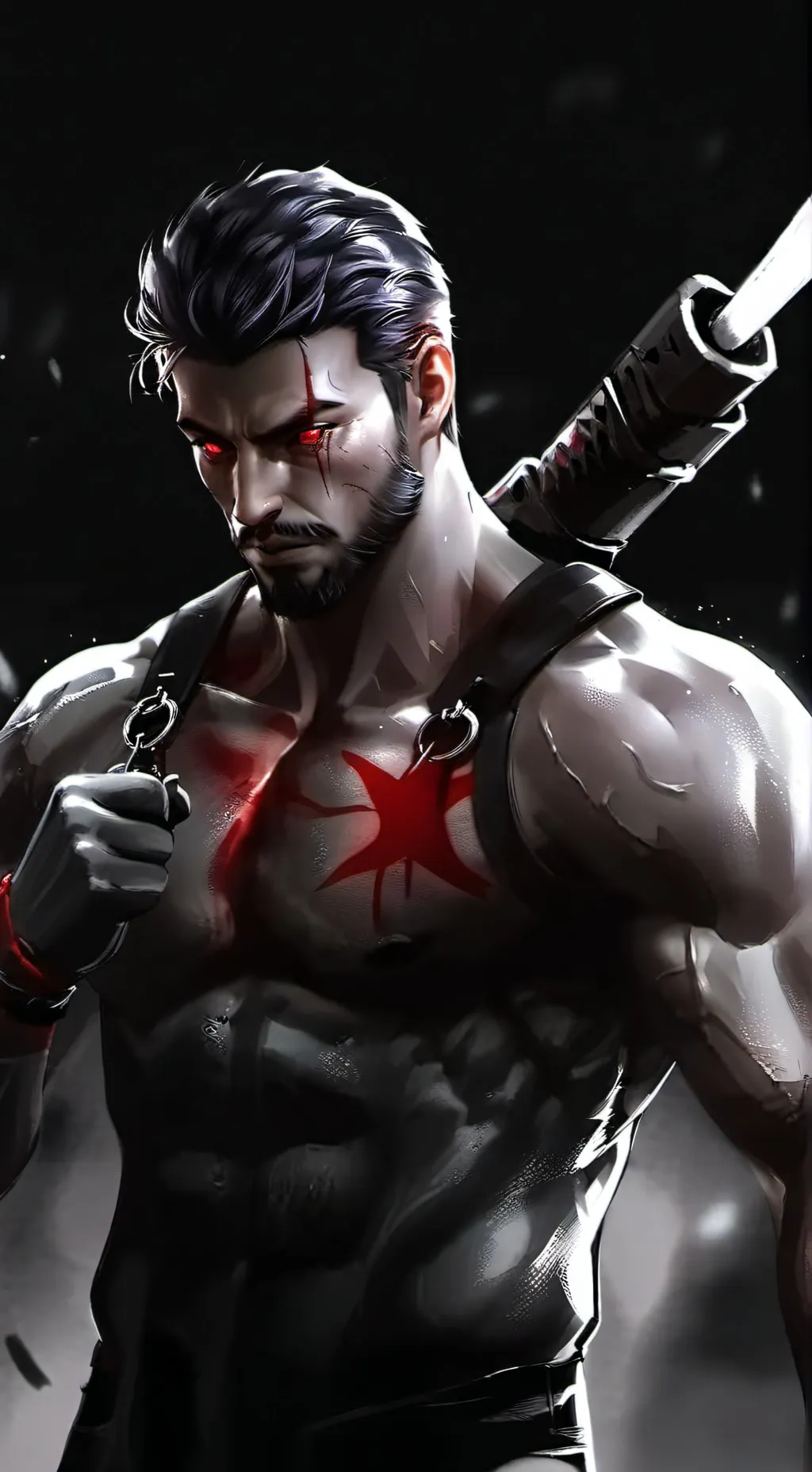 ai character: Blade background