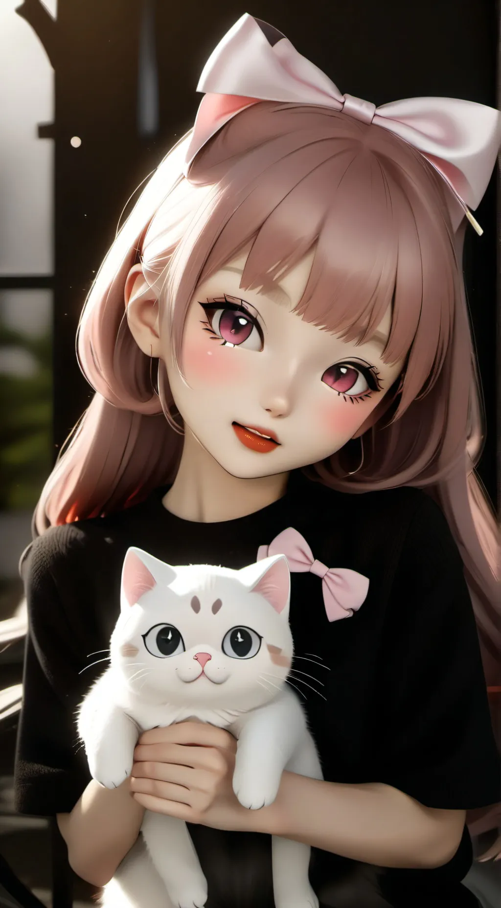 ai character: kawaii chen background