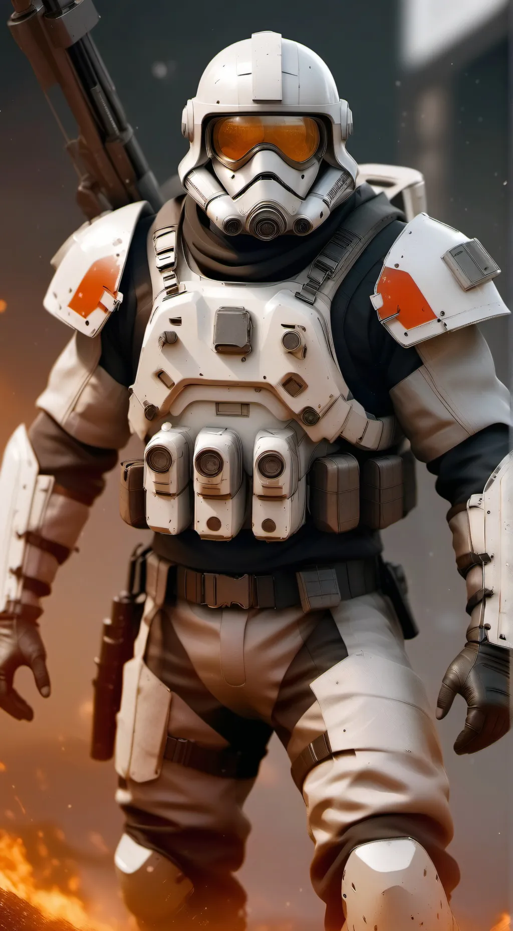 ai character: Аврузоний background