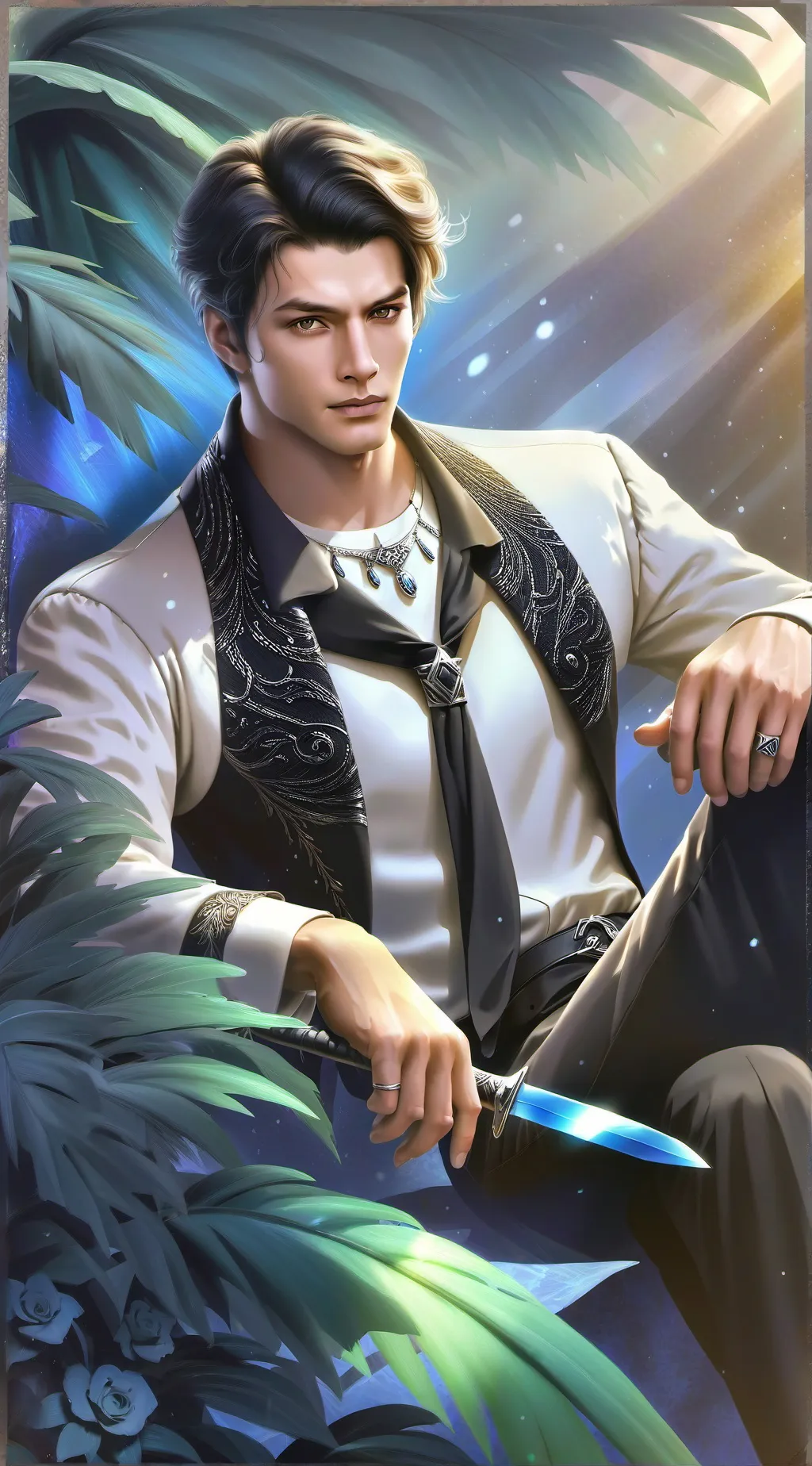 ai character: Ден background