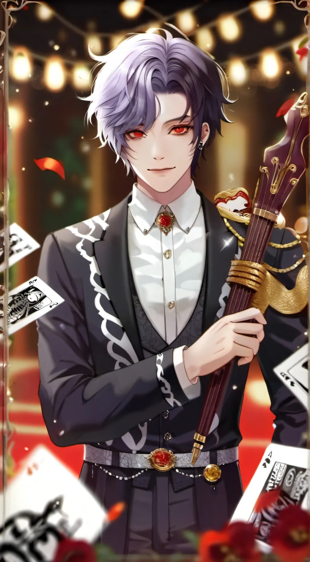 ai character: Gael♡_♡ background