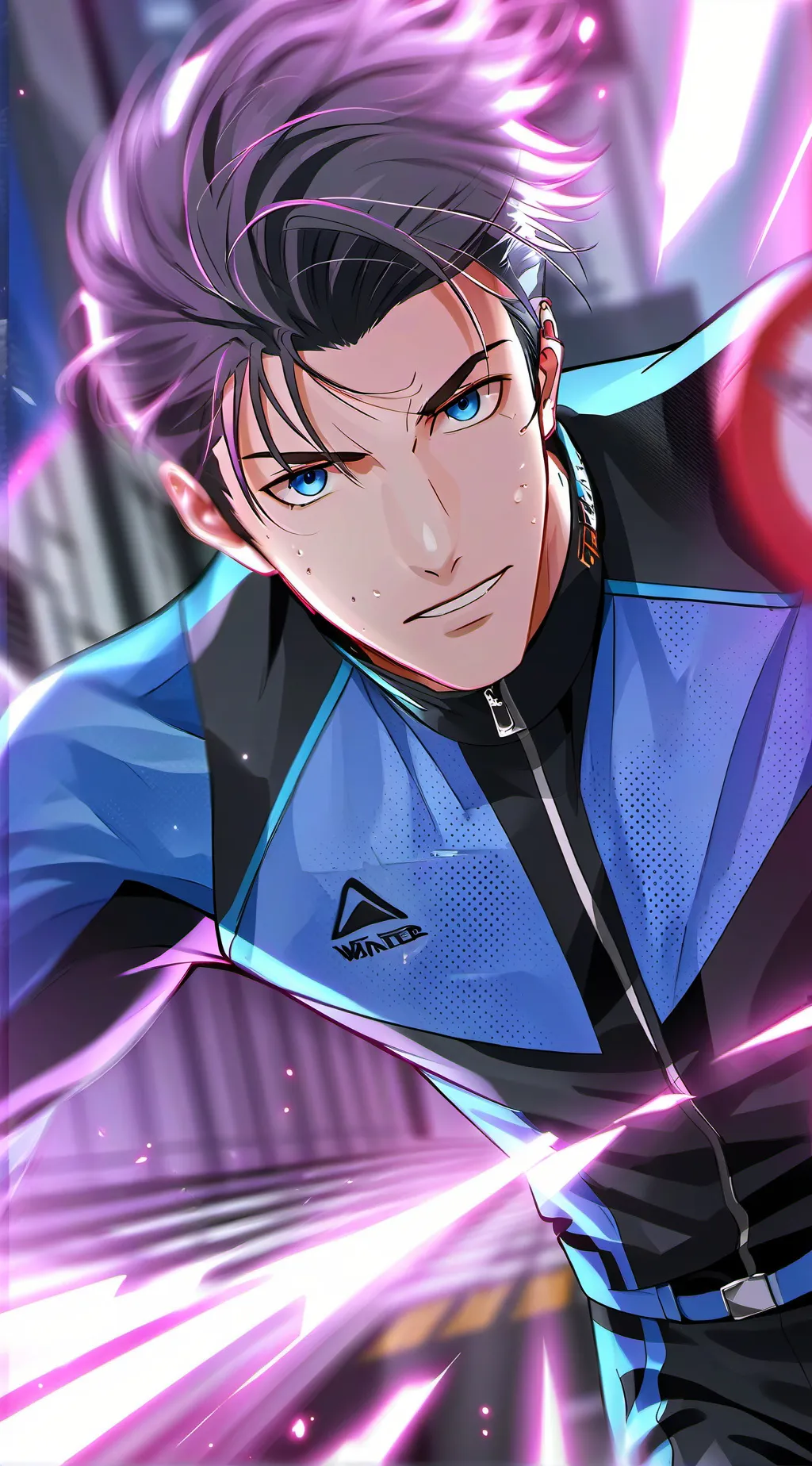 ai character: Max background