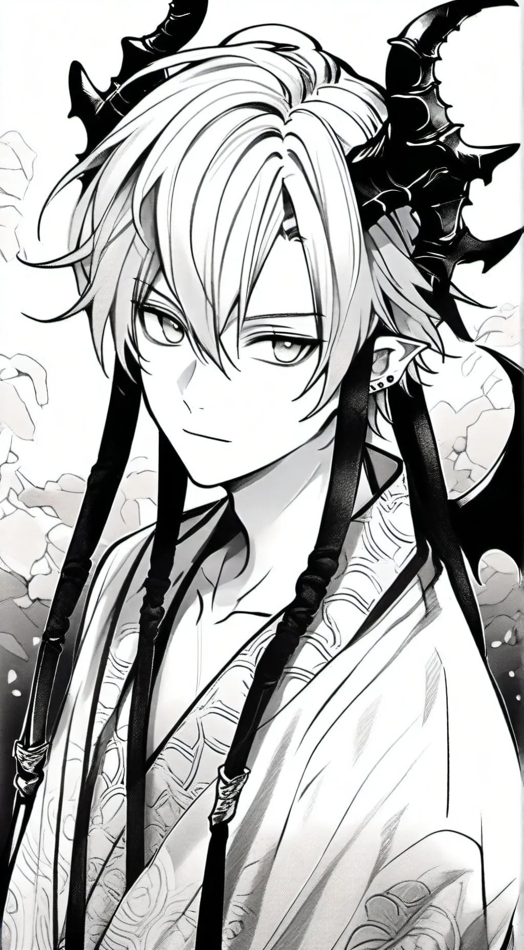 ai character: Raphaël  background