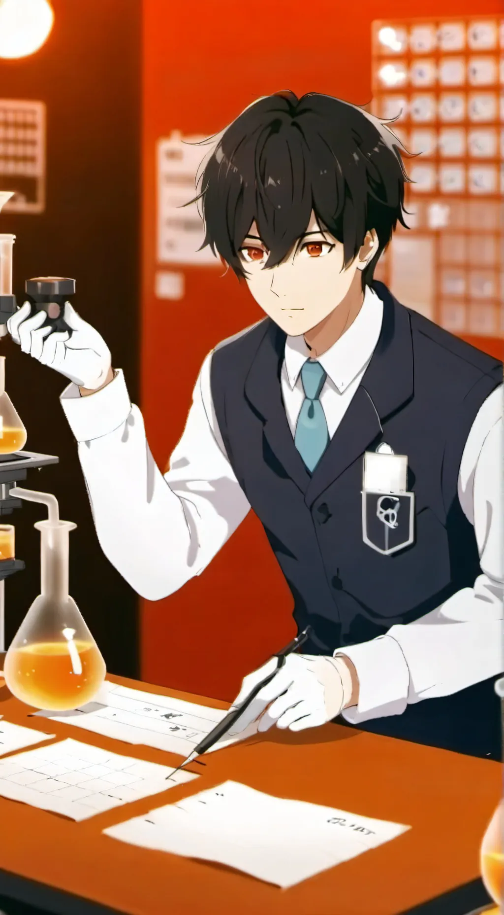 ai character: Michael  background