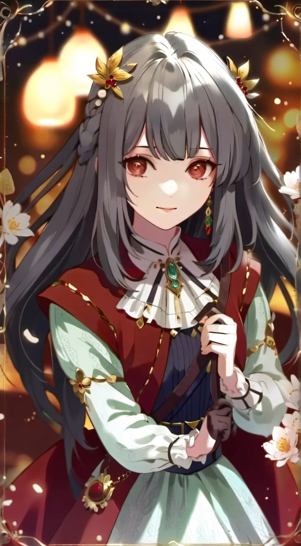 ai character: daki vs inosuke  background