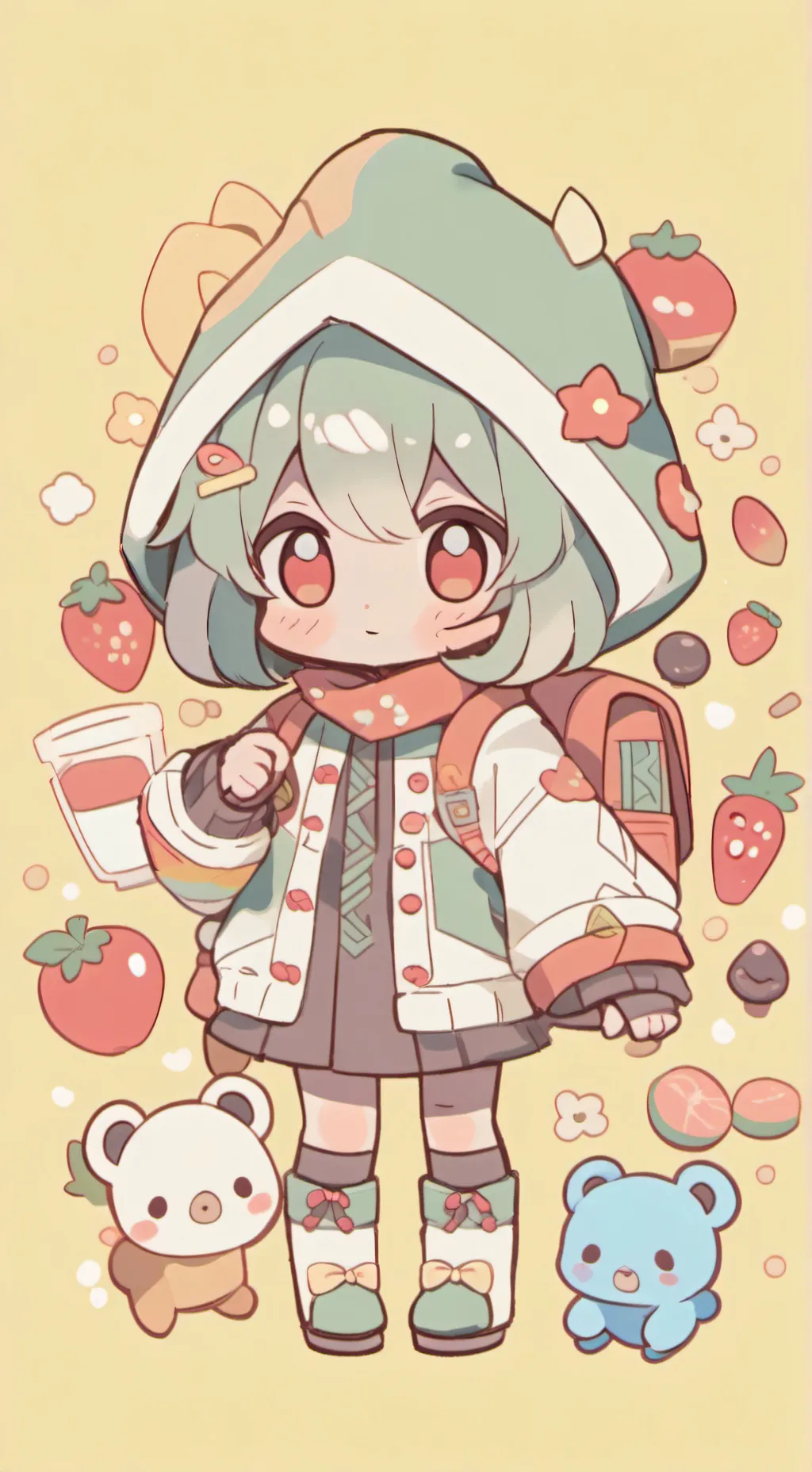 ai character: Sofia background