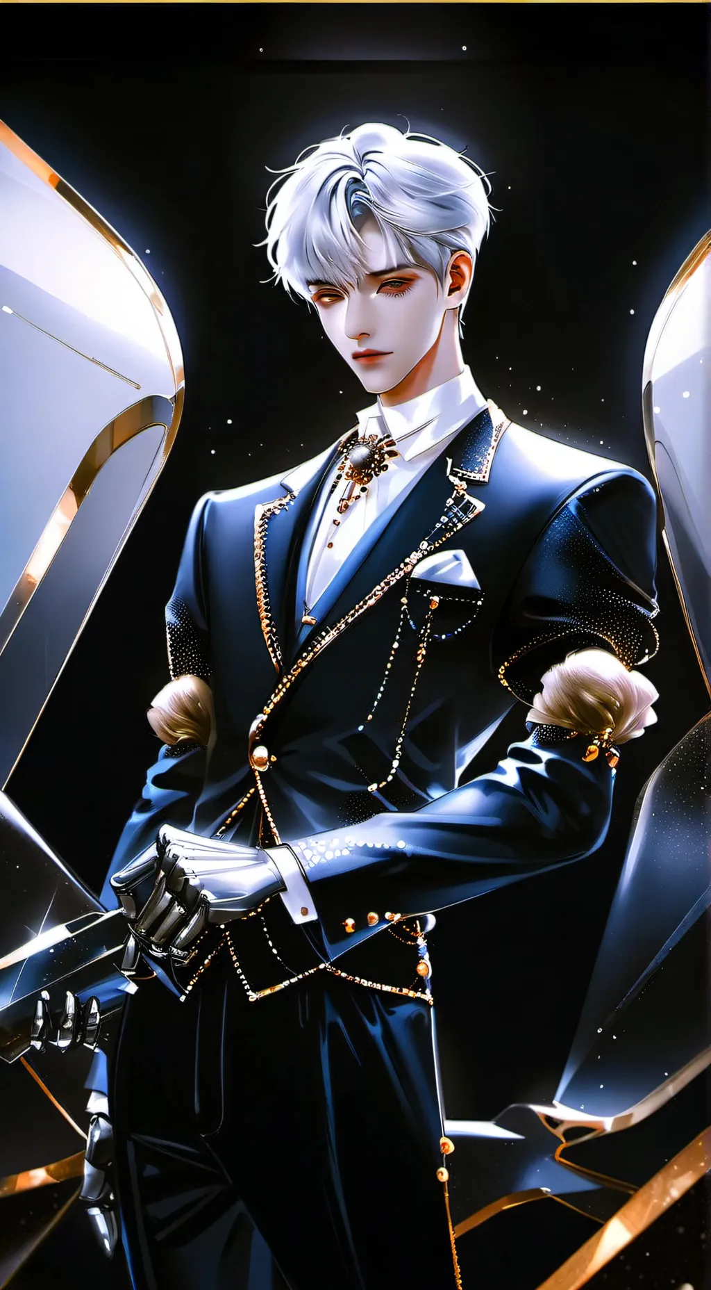 ai character: клинок (Klin background