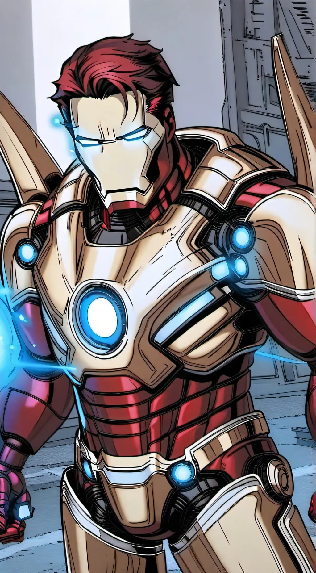 ai character: Y/N Stark background